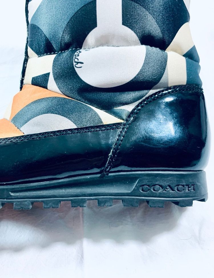 Coach NEW Coach Optic Art Jolt Puffer Snow Boots, Q387 Size US 5 / IT 35 - 9 Thumbnail