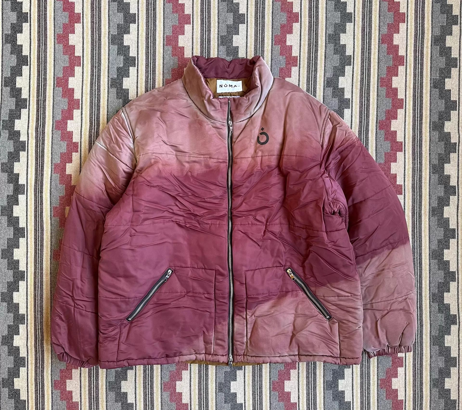 Noah NOMA t.d. Nat Plant Tie-Dye Puffer JKT FW Size US XL / EU 56 / 4 - 1 Thumbnail