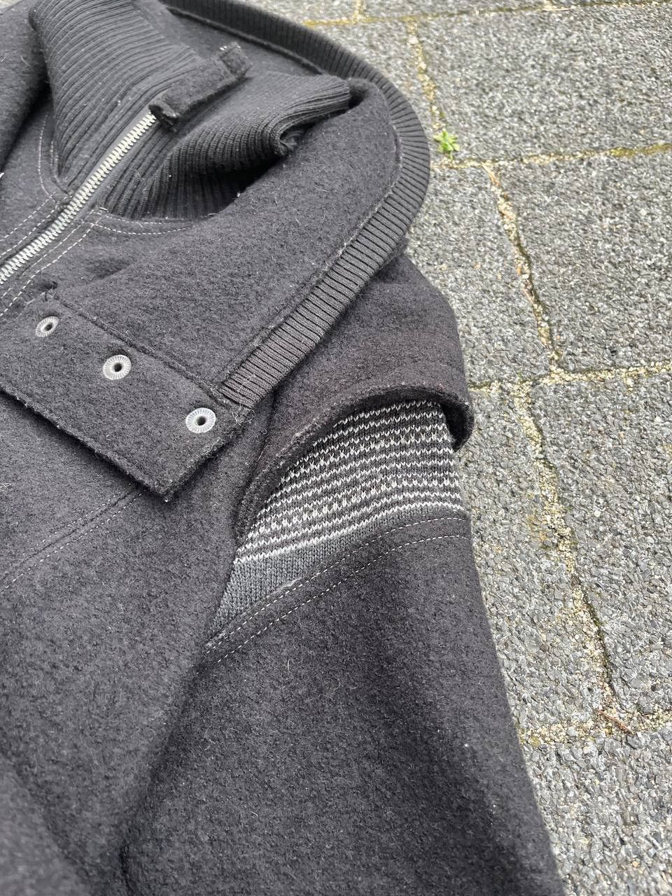 Marithe + Francois Girbaud Vintage rare Marithe Francois Girbaud wool jacket 00s Size M / US 6-8 / IT 42-44 - 10 Thumbnail