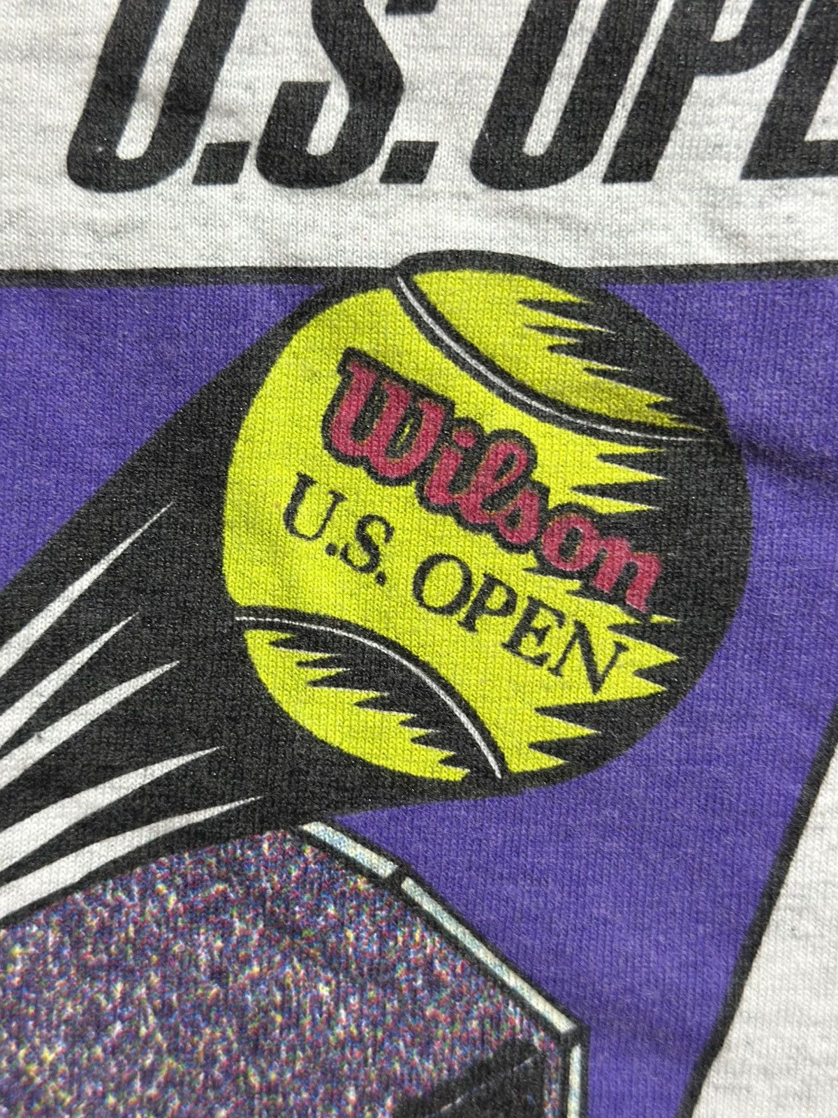 All Sport × Vintage Vintage Wilson U.s Open The Official Ball Of The us Open Tee Size US M / EU 48-50 / 2 - 2 Thumbnail