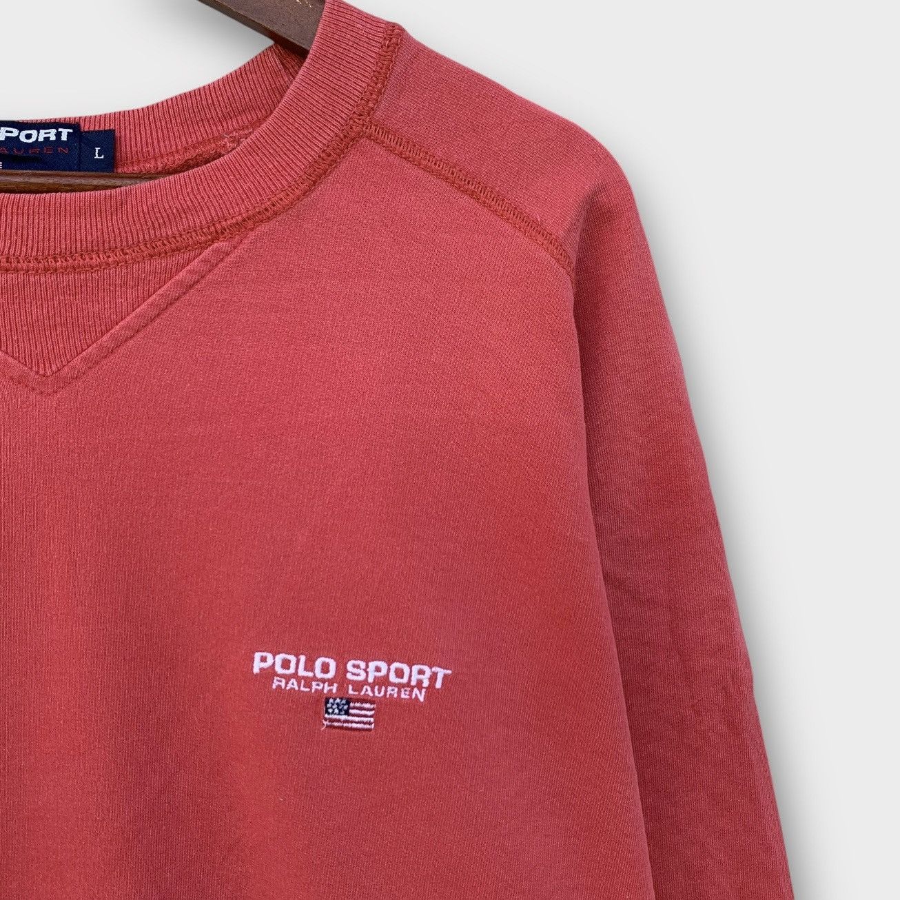Polo Ralph Lauren Vintage Polo Sport Ralph Lauren Sweatshirt Size L / US 10 / IT 46 - 4 Thumbnail