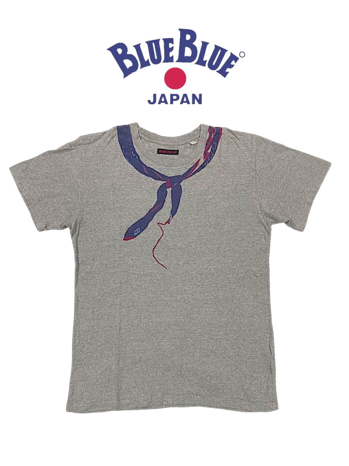 Blue Blue Japan × Japanese Brand '90s Blue Blue Japan Piers 13 Bandana Tee Size US S / EU 44-46 / 1 - 2 Thumbnail
