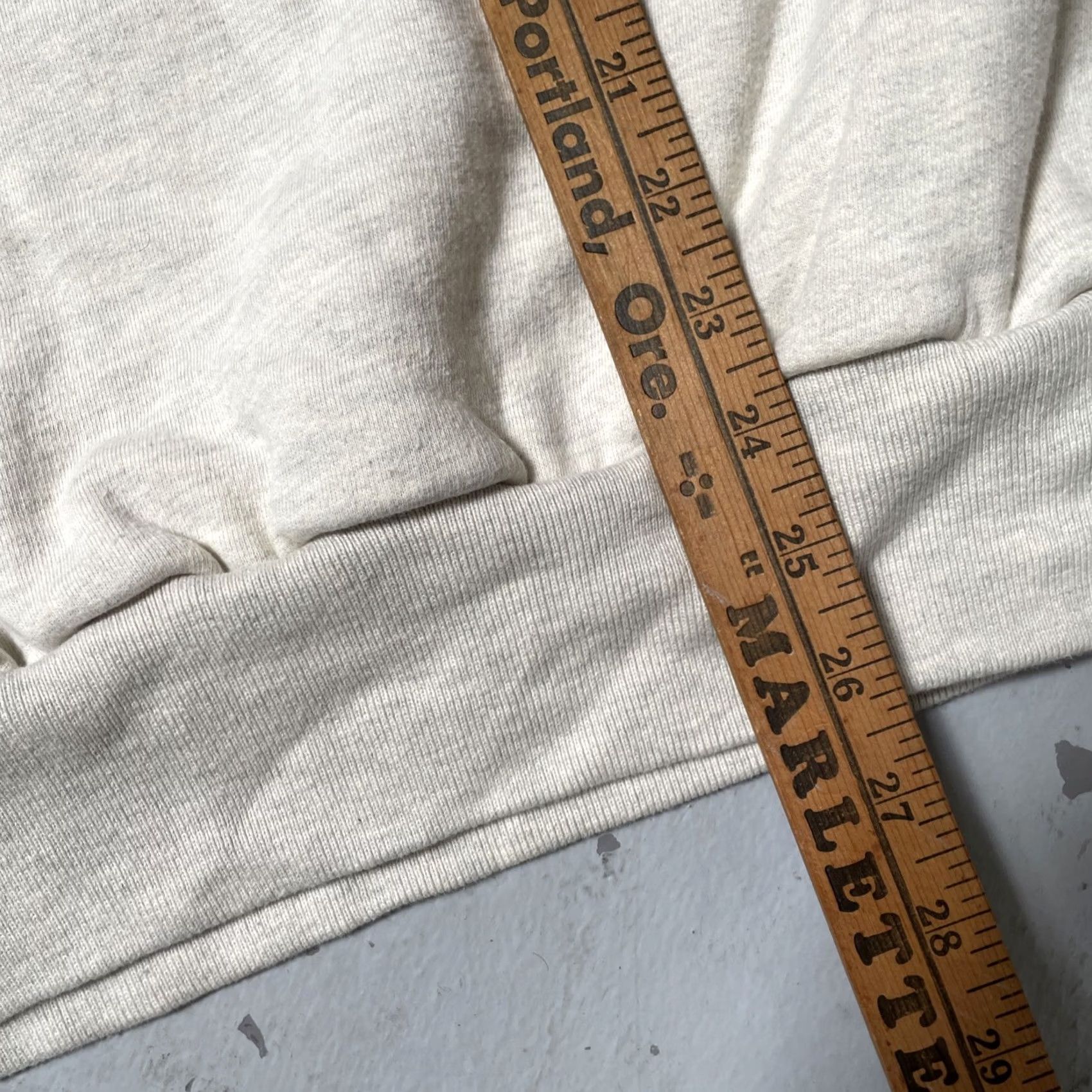 JJJJound JJJJound Standard Issue Cotton Raglan Sweatshirt Unisex Adults XXL Heather Cream USA 90s Hype Designer Athleisure Pullover Shirt Size US XXL / EU 58 / 5 - 5 Thumbnail