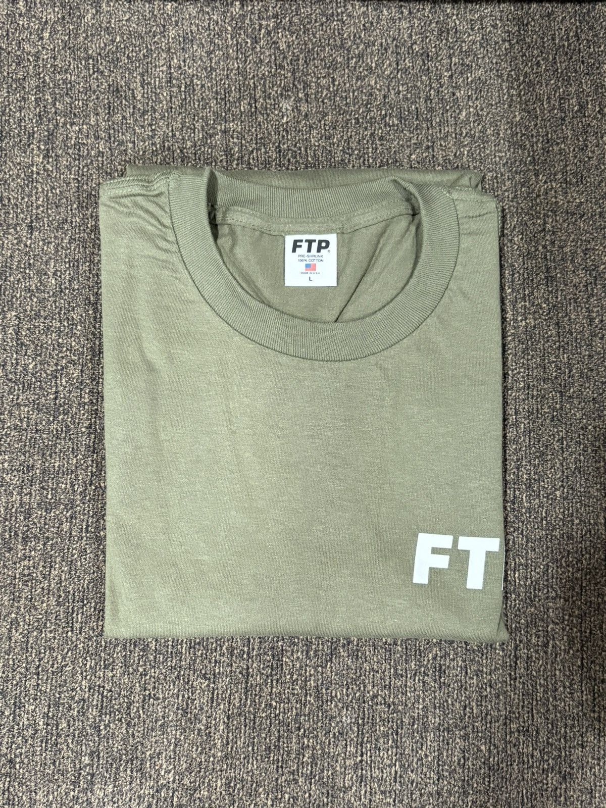 Fuck The Population FTP Logo L/S Tee Olive Size US L / EU 52-54 / 3 - 1 Thumbnail