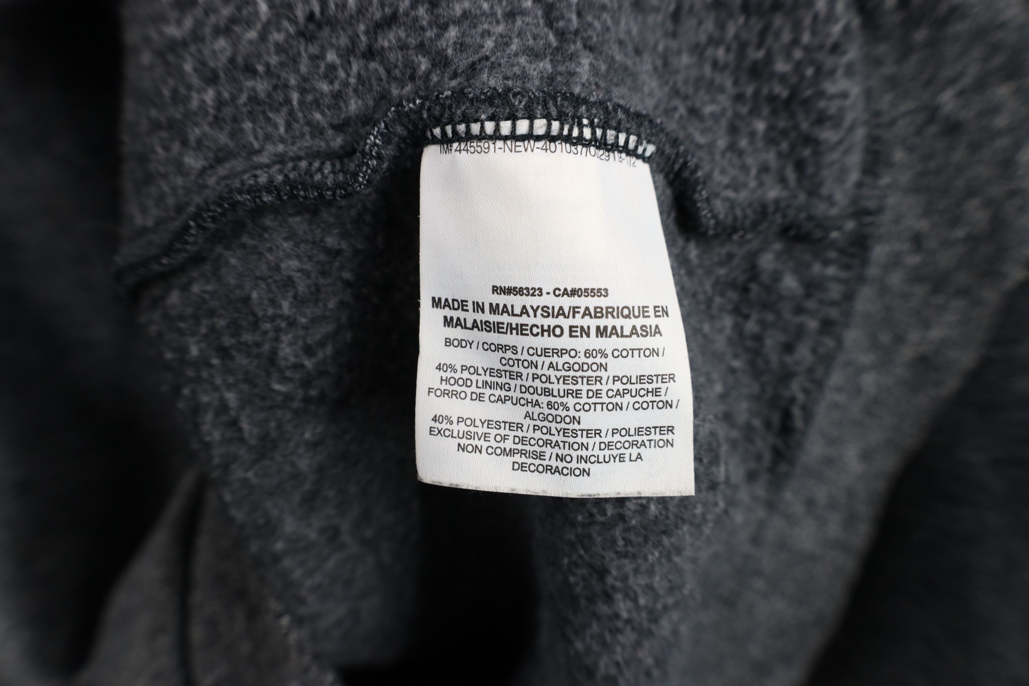 Nike Nike Air Jordan Spell Out Hoodie Sweatshirt Heather Gray Size US M / EU 48-50 / 2 - 11 Thumbnail