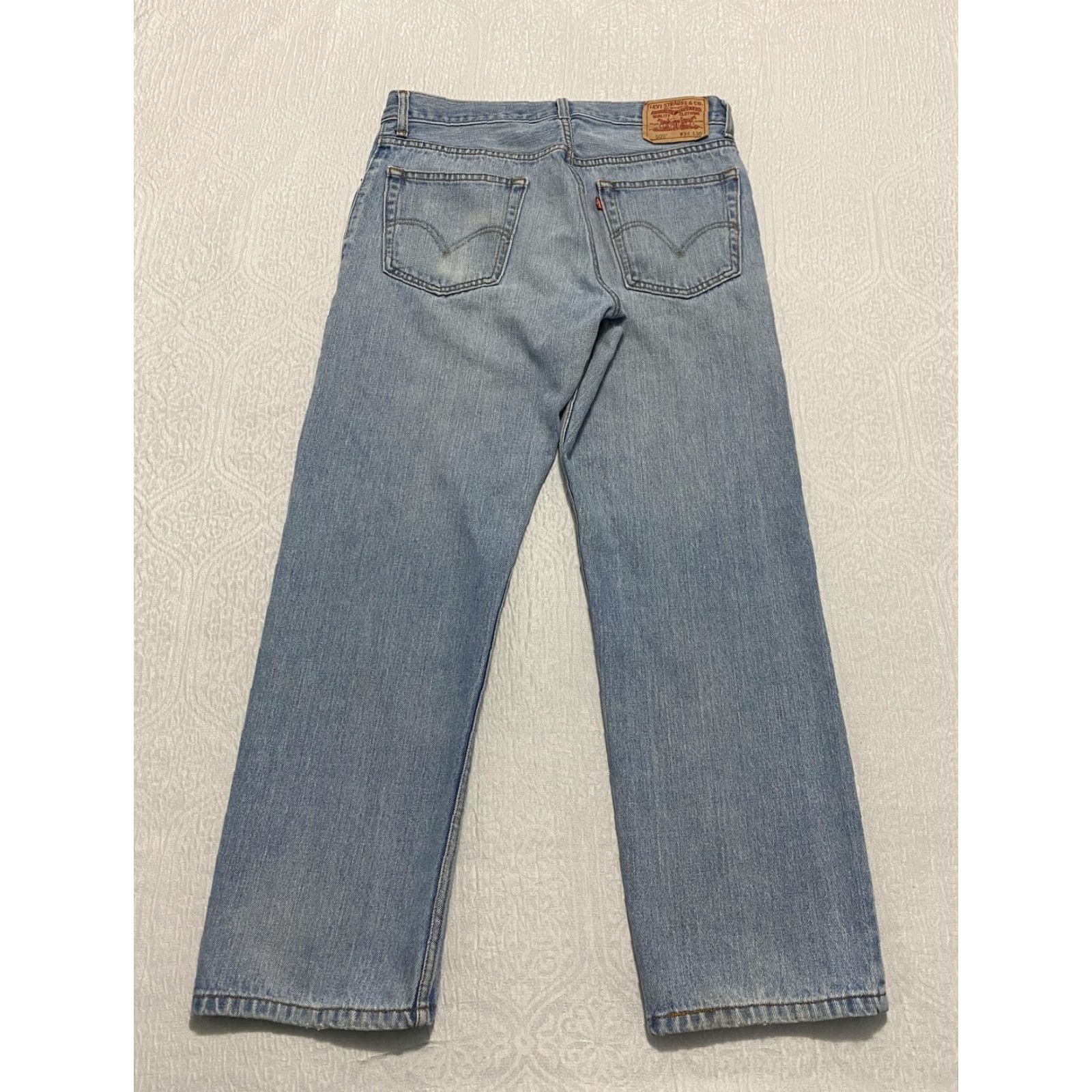 Levi's VINTAGE Levi's 505 Jeans Mens 34x30 Blue Regular Fit Straight Leg Denim Size US 34 / EU 50 - 2 Thumbnail