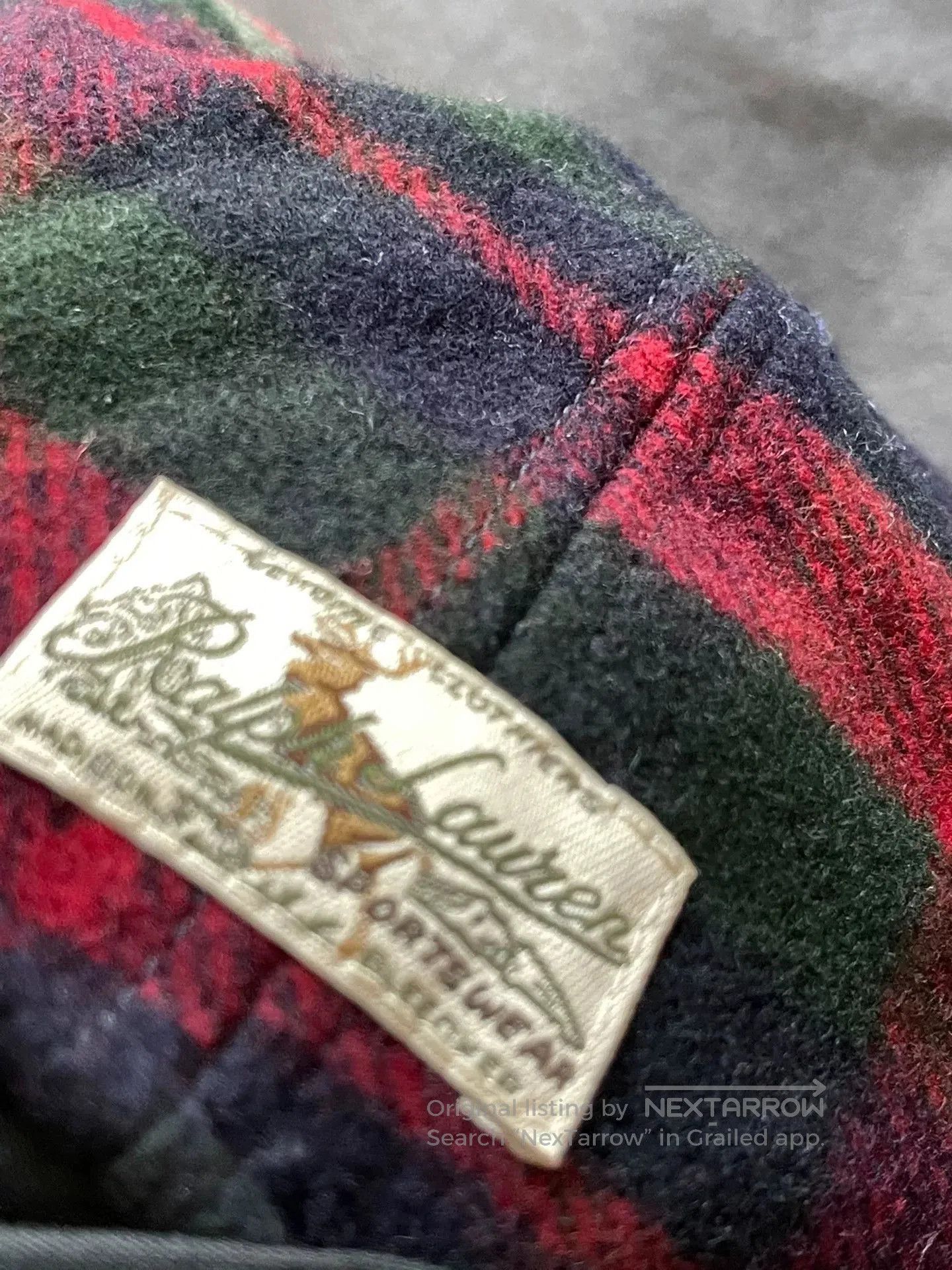 RRL Ralph Lauren RRL Checked Trapper Hat L. Size ONE SIZE - 4 Thumbnail