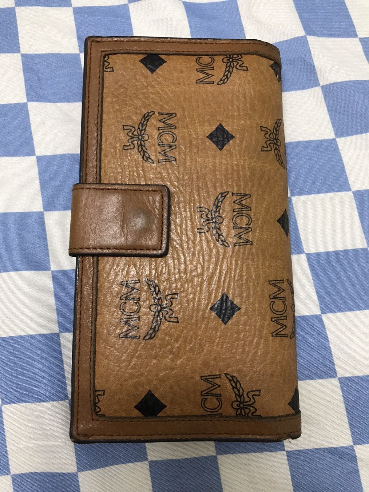 MCM MCM Leather Monogram Long Wallet Size ONE SIZE - 2 Thumbnail