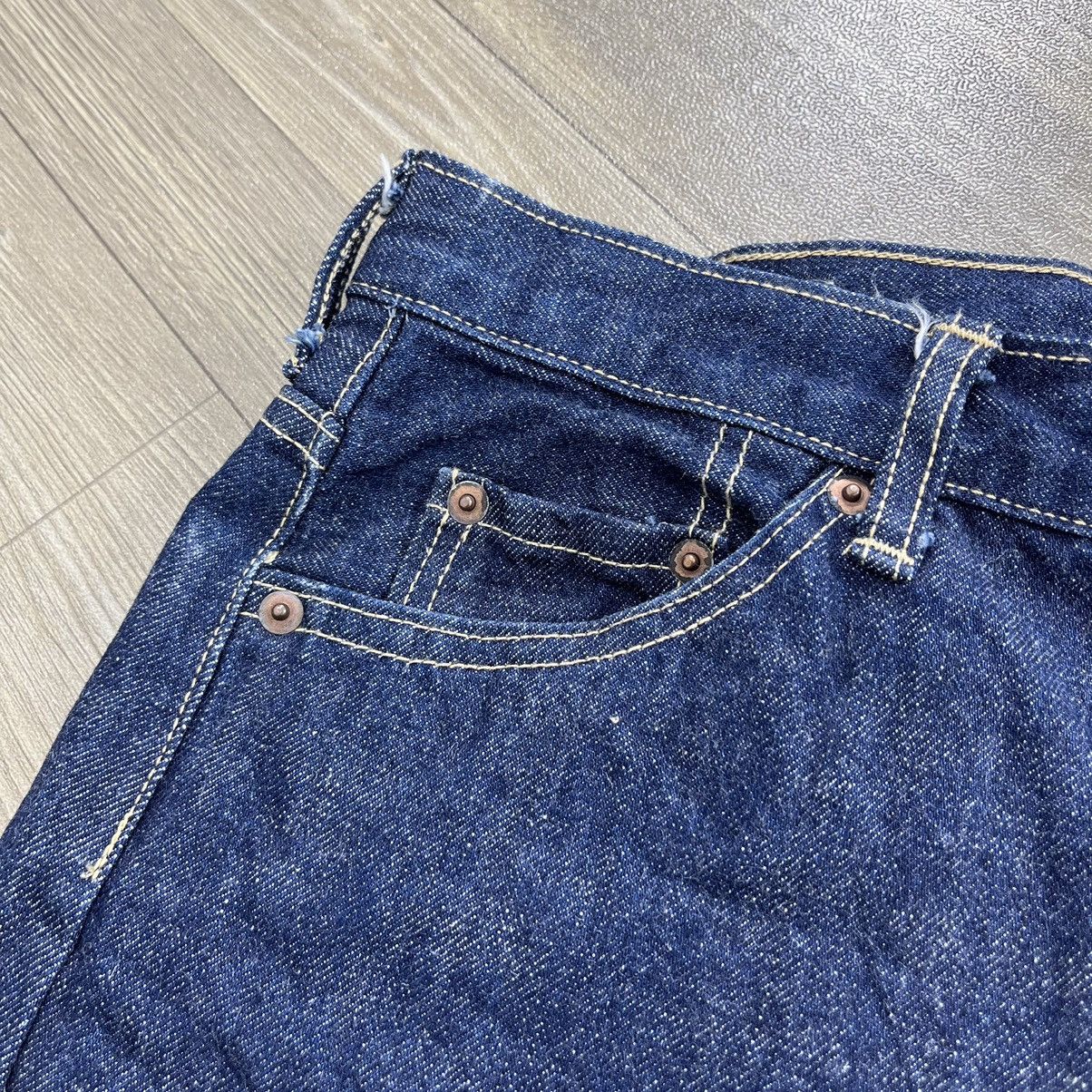 Evisu × Japanese Brand Y2K Japanese Brand Like Evisu Selvedge Buckle Back Jeans Size US 28 / EU 44 - 7 Thumbnail