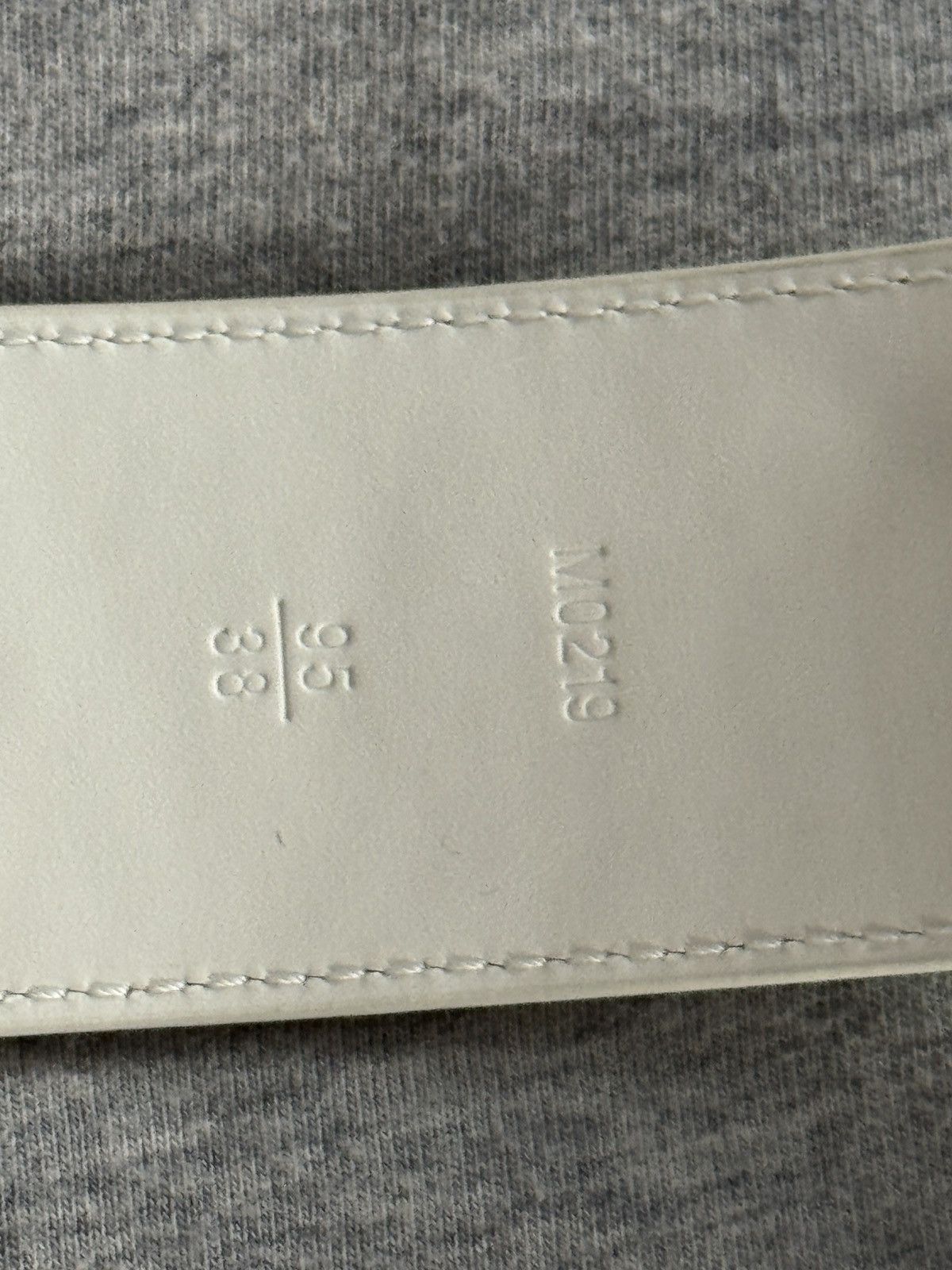 Louis Vuitton LOUIS VUITTON LV SHAPE BELT MONOGRAM 40MM PRISM Size 38 - 4 Thumbnail