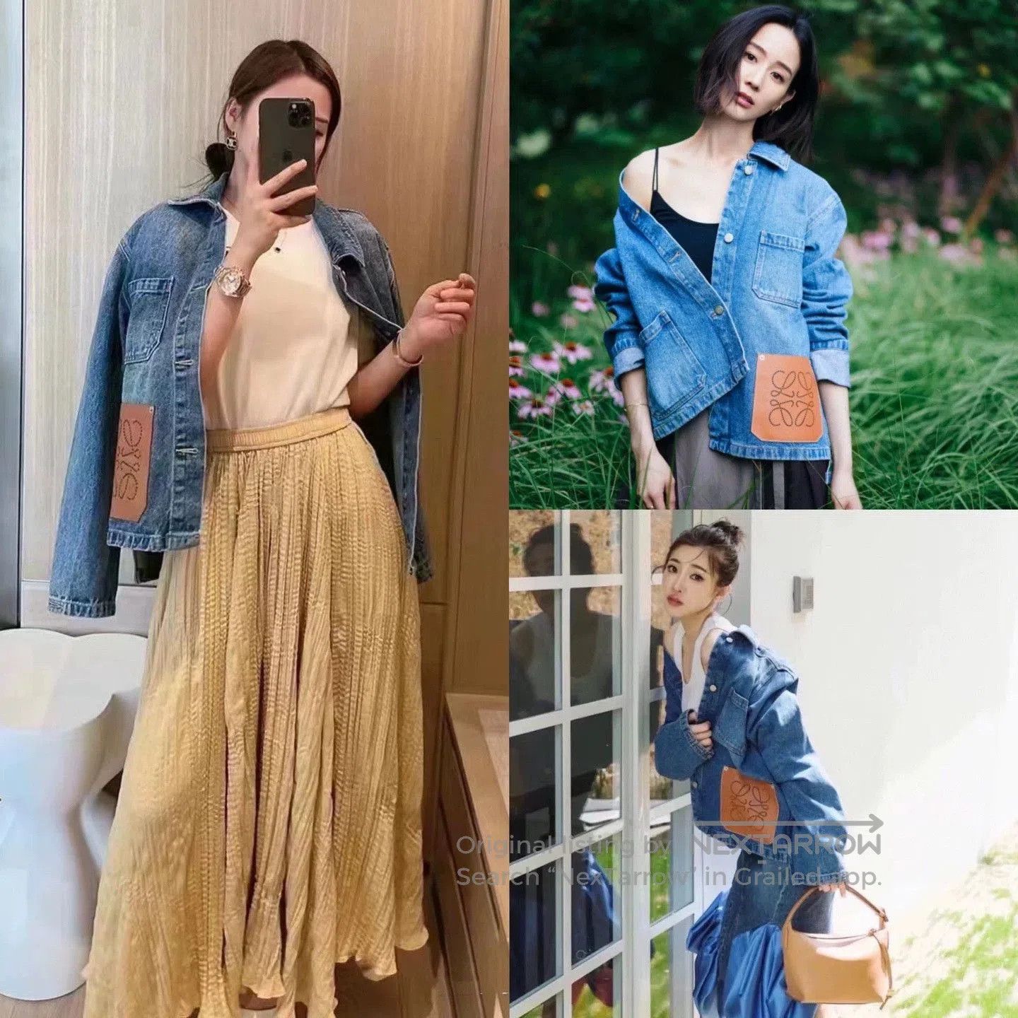 Loewe loewe denim jacket in brand new condition. Size US M / EU 48-50 / 2 - 6 Thumbnail
