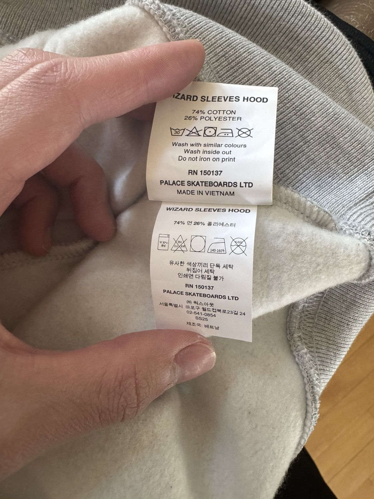 Palace Palace Wizard Sleeves Hoodie Size US L / EU 52-54 / 3 - 8 Thumbnail