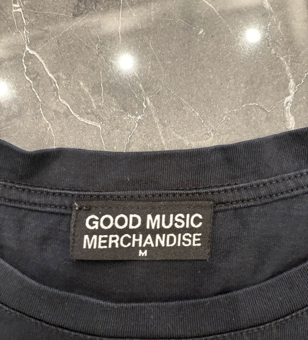 Kanye West Good Music Records Angel Hip Hop Rap Label Logo T Shirt Size US M / EU 48-50 / 2 - 4 Thumbnail