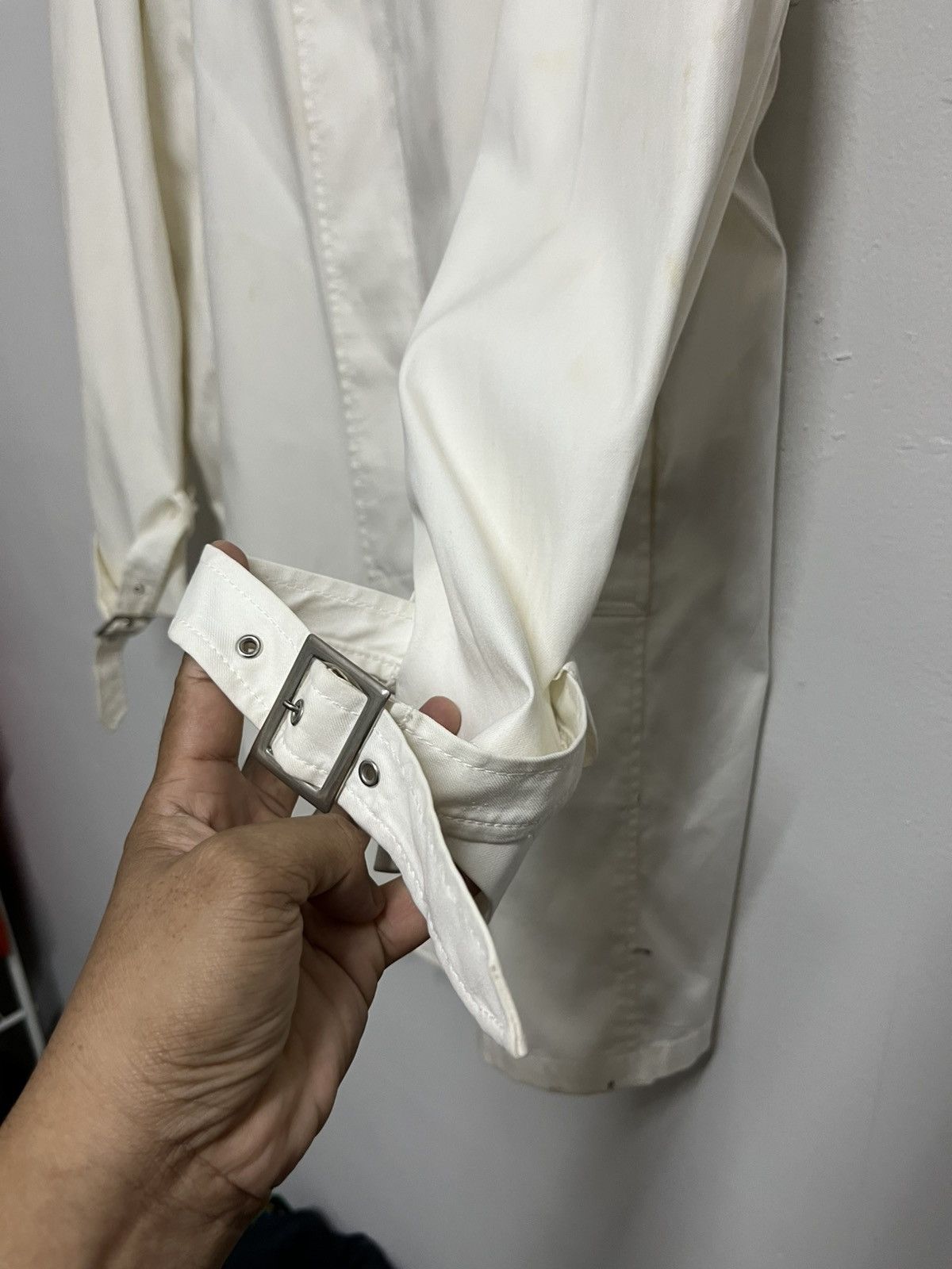 Yohji Yamamoto 💥Vintage 80s Yohji Yamamoto AAR Avant Garde Long Jackets Size US L / EU 52-54 / 3 - 3 Thumbnail