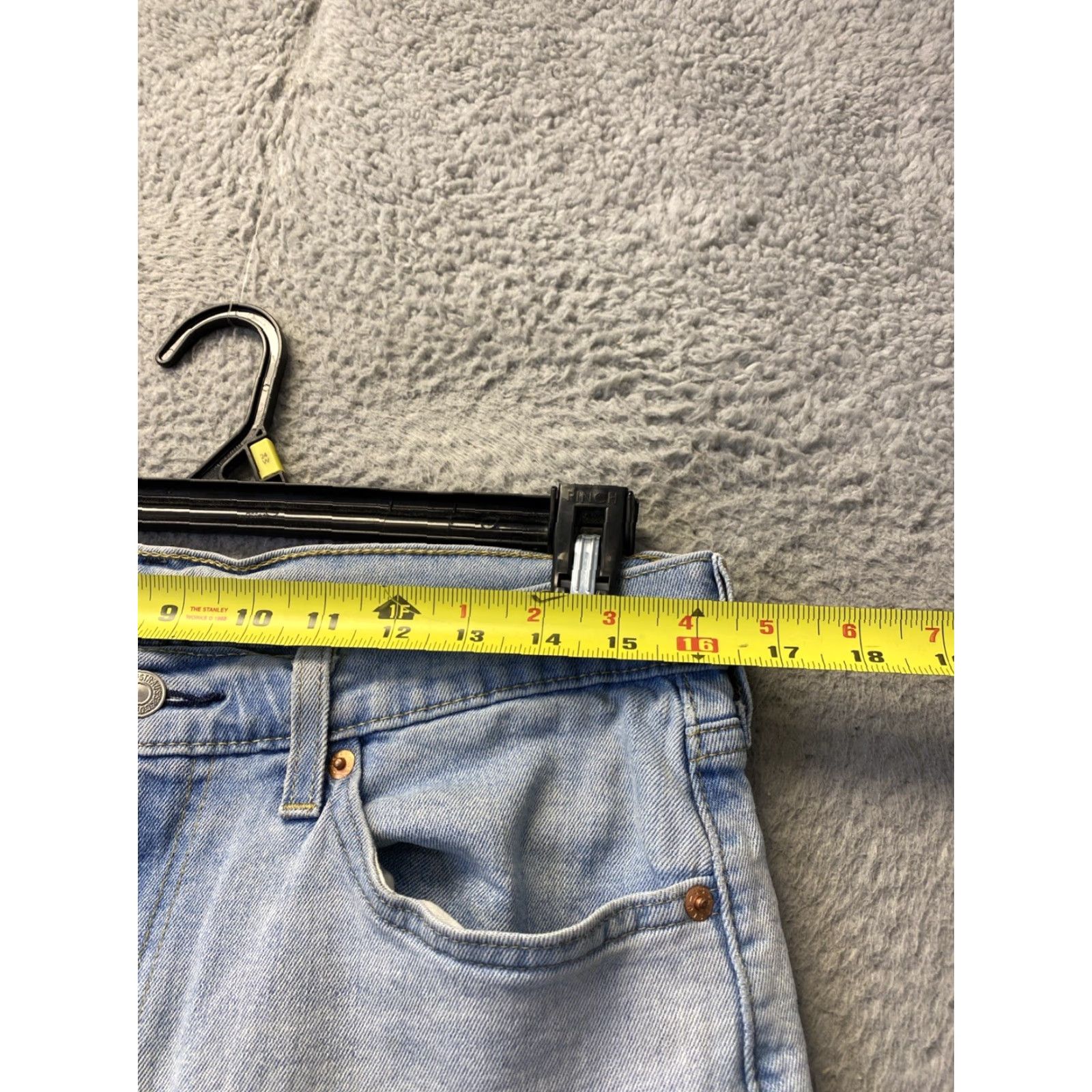 Levi's Levi’s 510 Jeans Men’s 32x32 Light Blue Mid Rise Distressed Straight Denim /0633 Size US 32 / EU 48 - 5 Thumbnail