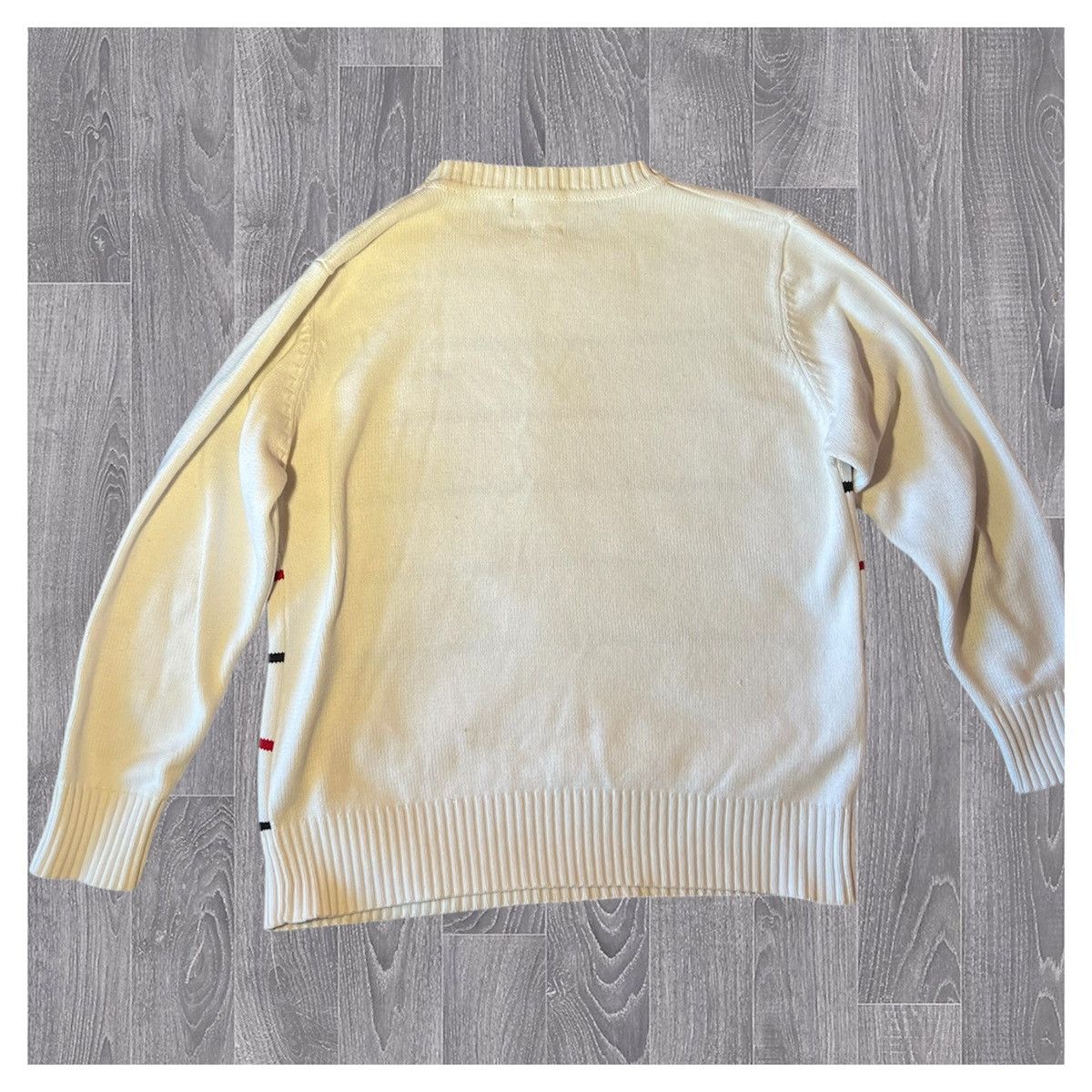 Polo Ralph Lauren Ralph Lauren Polo Sweater Men’s Size L Red & Navy Stripes Size US L / EU 52-54 / 3 - 2 Thumbnail