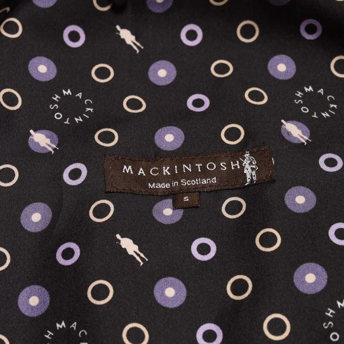 Mackintosh Mackintosh Scotland Wool Coat Gray Rubber Proofed Jacket Size US S / EU 44-46 / 1 - 17 Thumbnail