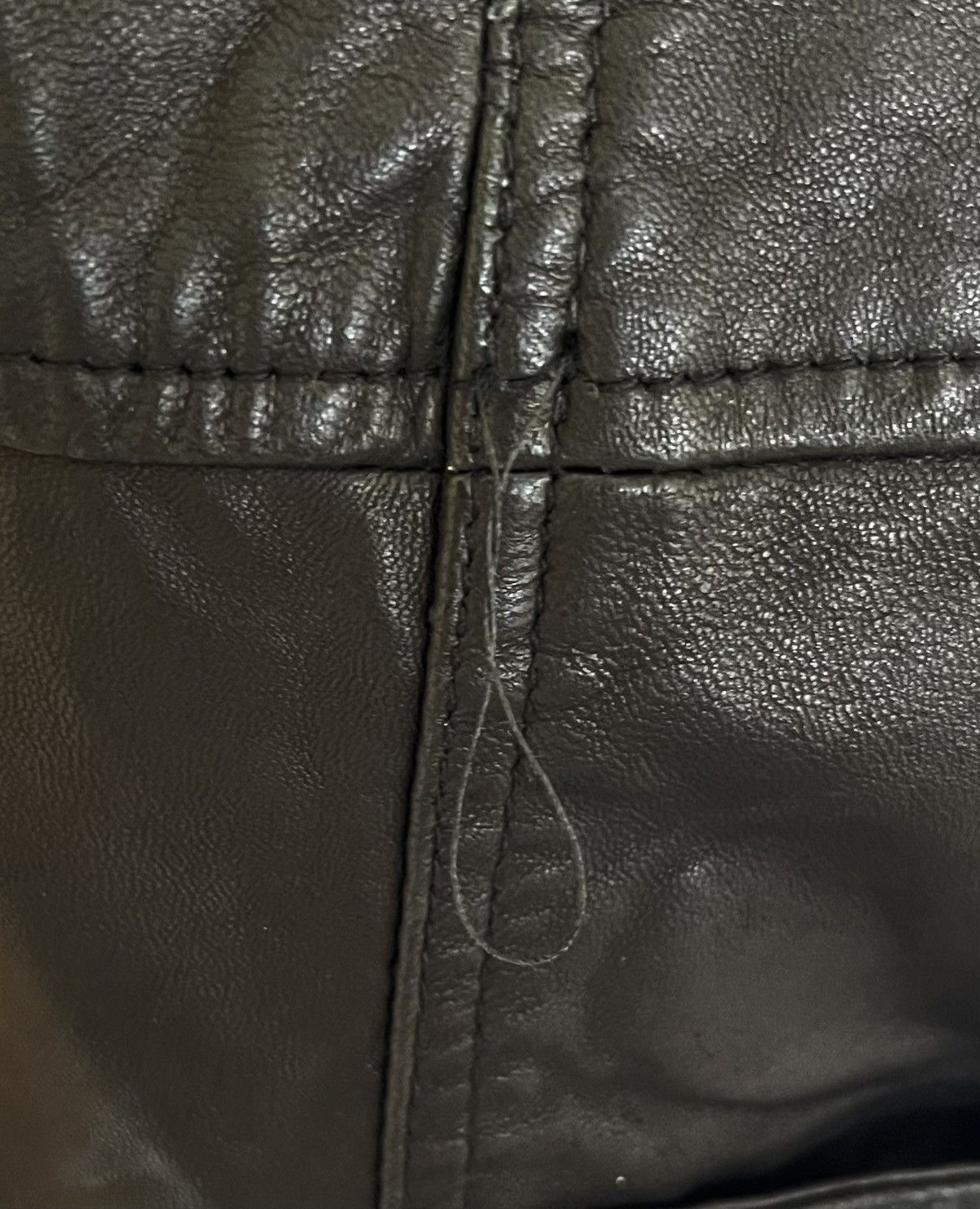 Pam & Gela Pam & Gela Black Leather Moto Cape Jacket Size S / US 4 / IT 40 - 8 Thumbnail