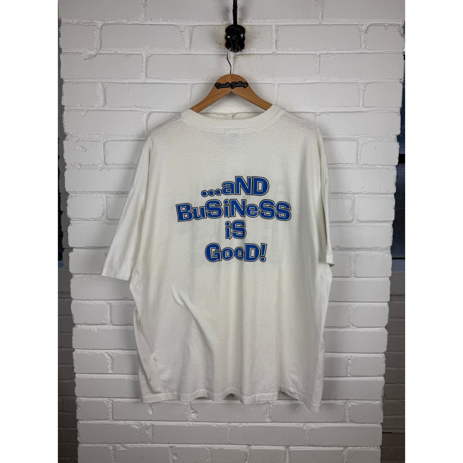 Vintage Vintage 90s Kentucky Wildcats Basketball NCAA T Shirt XXL Size US XXL / EU 58 / 5 - 2 Thumbnail