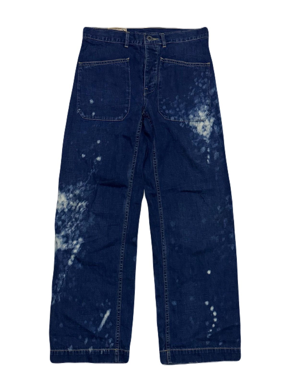 Polo Ralph Lauren POLO RALPH LAUREN Soft Denim Pant Rare Design Unisex Size US 30 / EU 46 - 1 Thumbnail