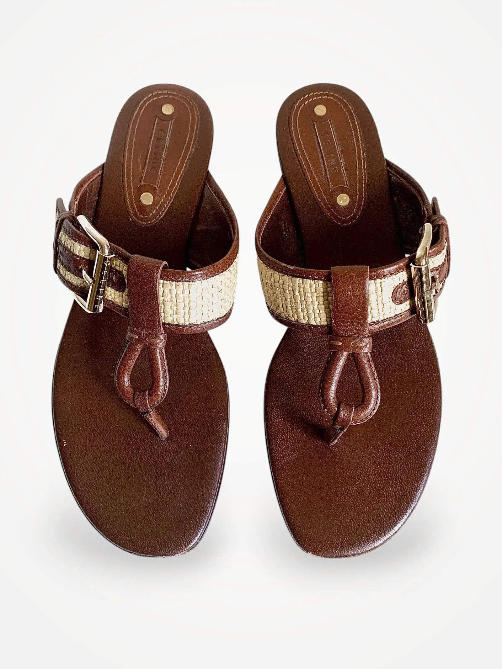 Celine Celine Sandals Size US 10 / IT 40 - 1 Thumbnail