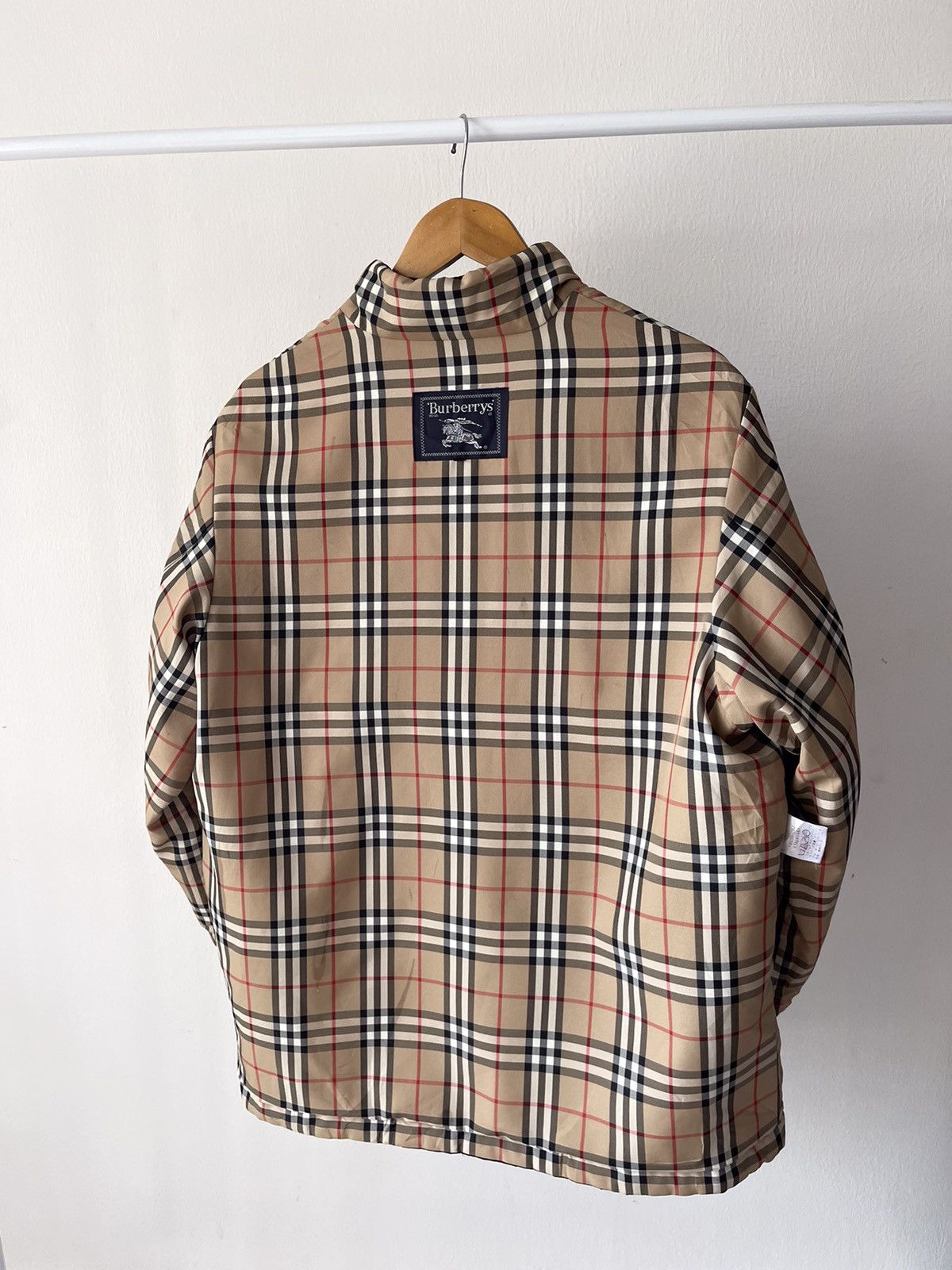 Burberry Vintage Burberry Nova Check Reversible Button Jacket Size US XL / EU 56 / 4 - 10 Thumbnail