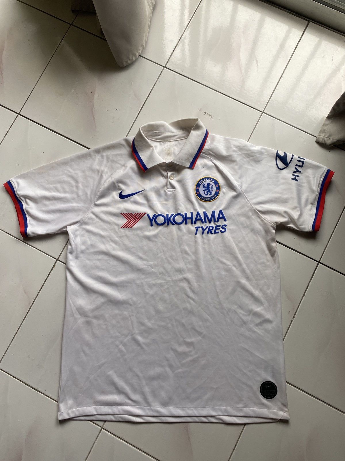 Chelsea Soccer × Nike Chelsea FC Champions Player Issue Nike Hyundai Size US L / EU 52-54 / 3 - 1 Thumbnail
