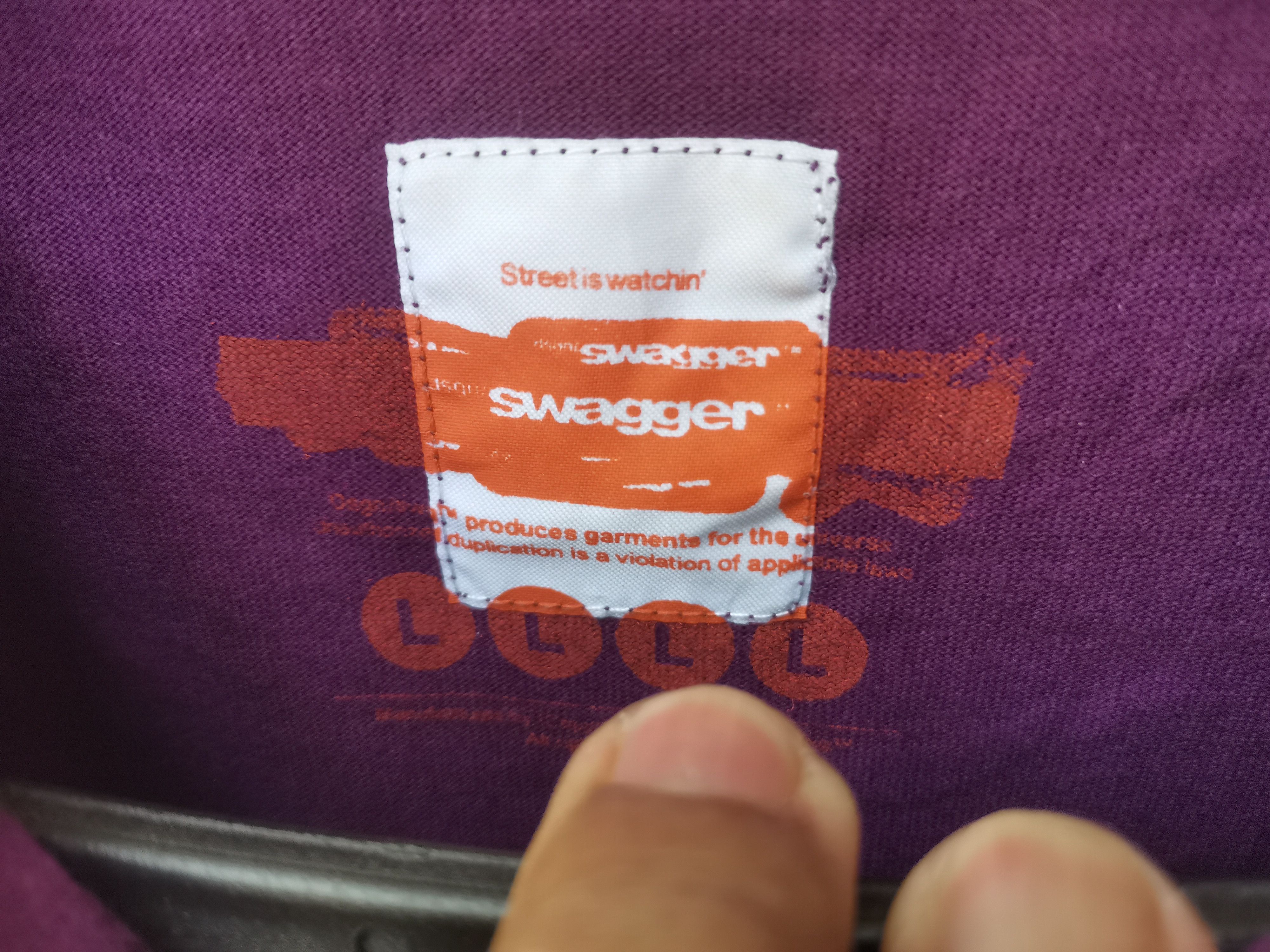 Japanese Brand × Swagger Rare Swagger t-shirt top Japanese designer brand Size US L / EU 52-54 / 3 - 3 Thumbnail
