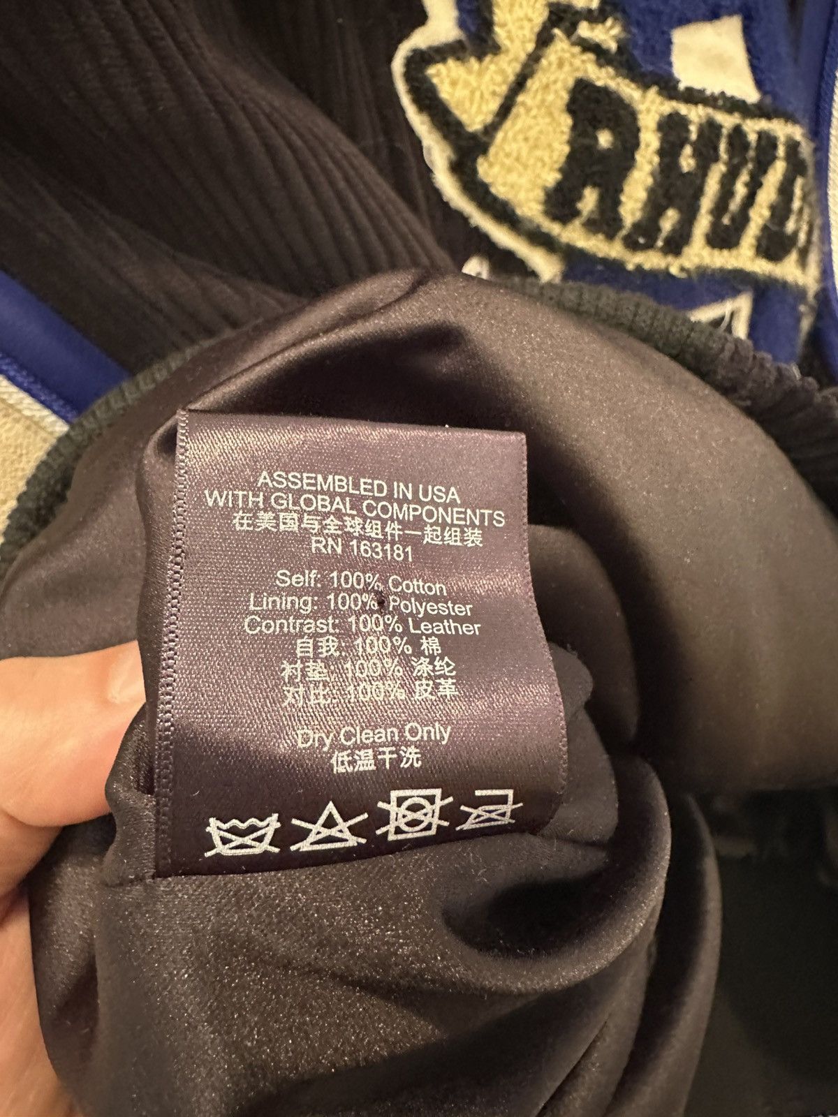 Rhude Rhude Curdory Varsity Jacket Size US M / EU 48-50 / 2 - 10 Thumbnail