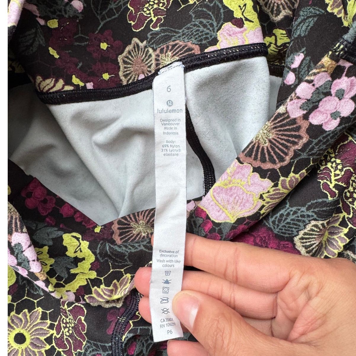 Lululemon Lululemon Wunder Under Hi-Rise Tight Fluorolace Multi Size 6 Size 28" / US 6 / IT 42 - 5 Thumbnail