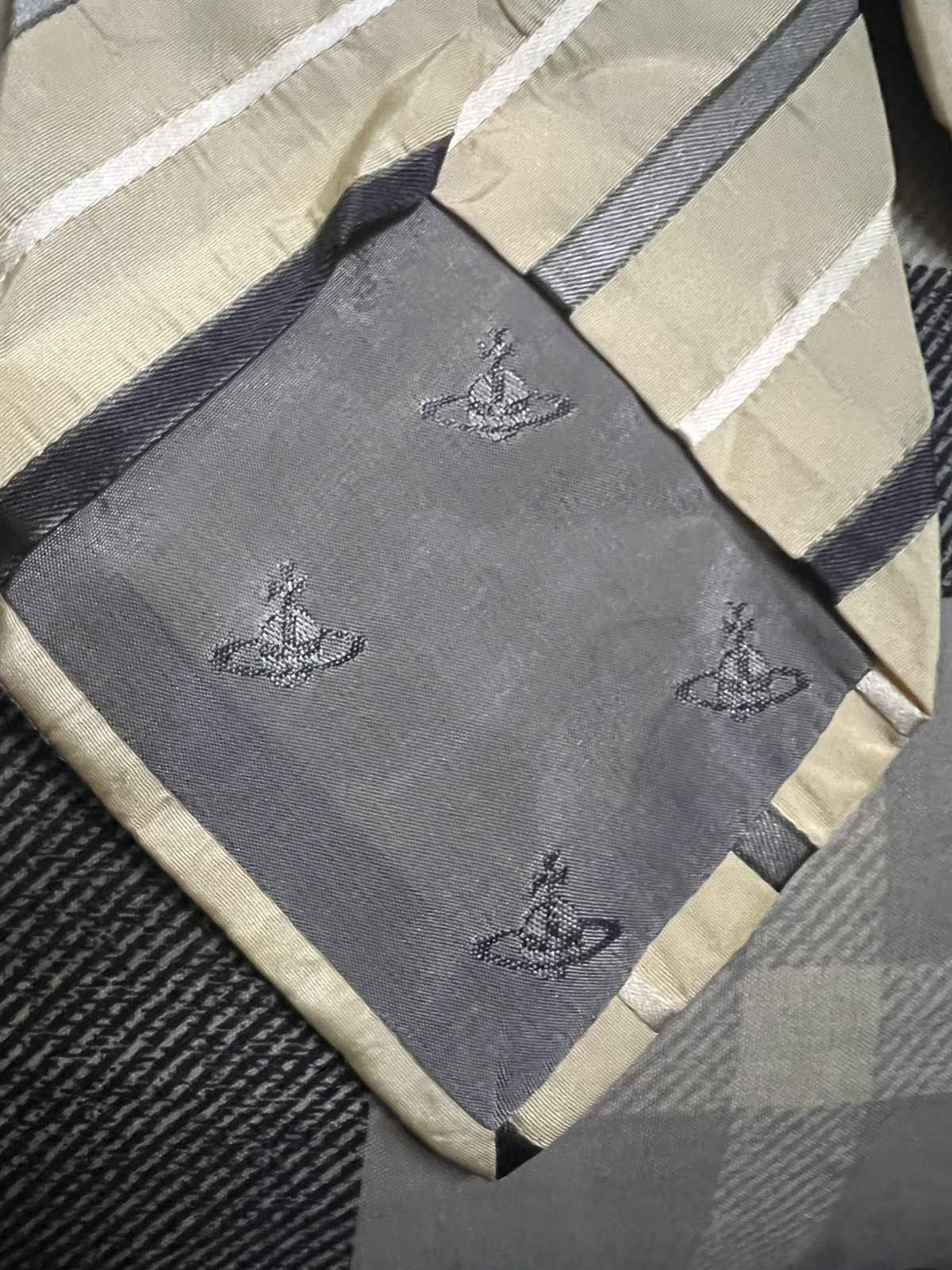 Vivienne Westwood Vivienne westwood mode tie cream silk Size ONE SIZE - 6 Thumbnail