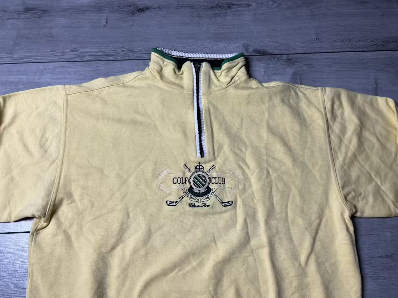 Carlo Colucci Carlo calucci half zip sweatshirt size XLarge Size US XL / EU 56 / 4 - 2 Thumbnail