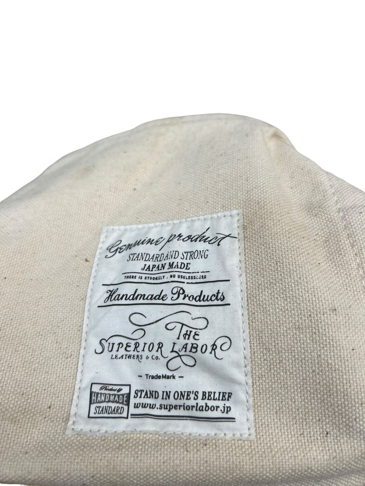 The Superior Labor The Superior Labor Japan HandMade Huge 2Way Bag Size ONE SIZE - 23 Thumbnail