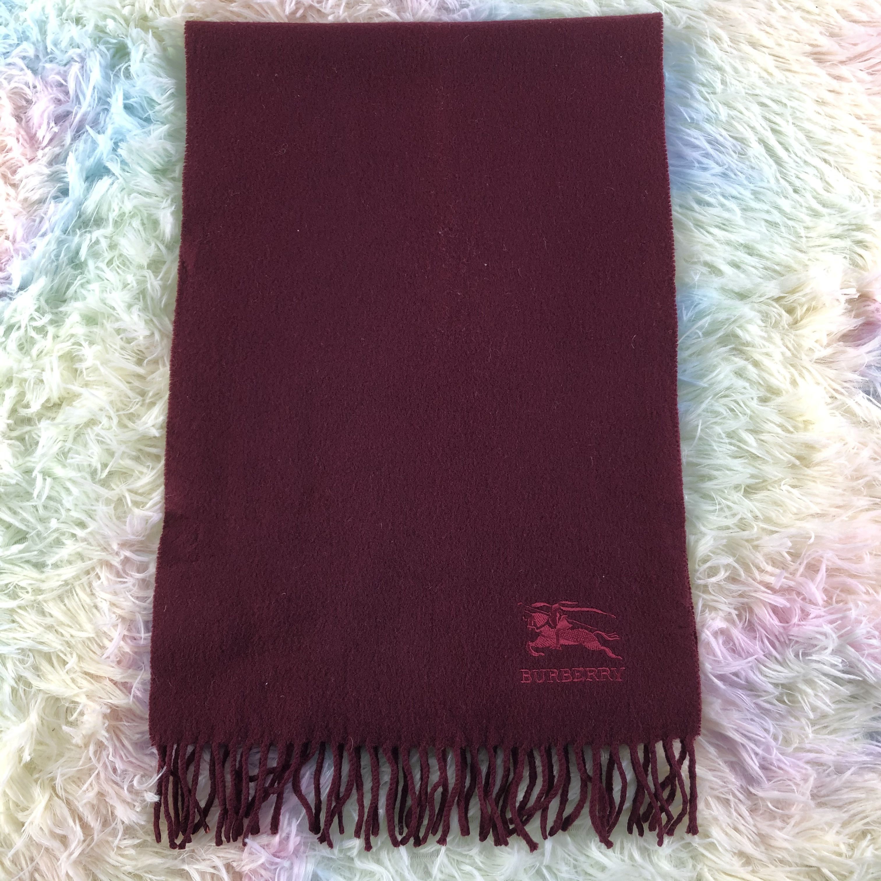 Burberry × Vintage Burberry Scarf / Muffler / Neckwear - KM353 Size ONE SIZE - 3 Thumbnail