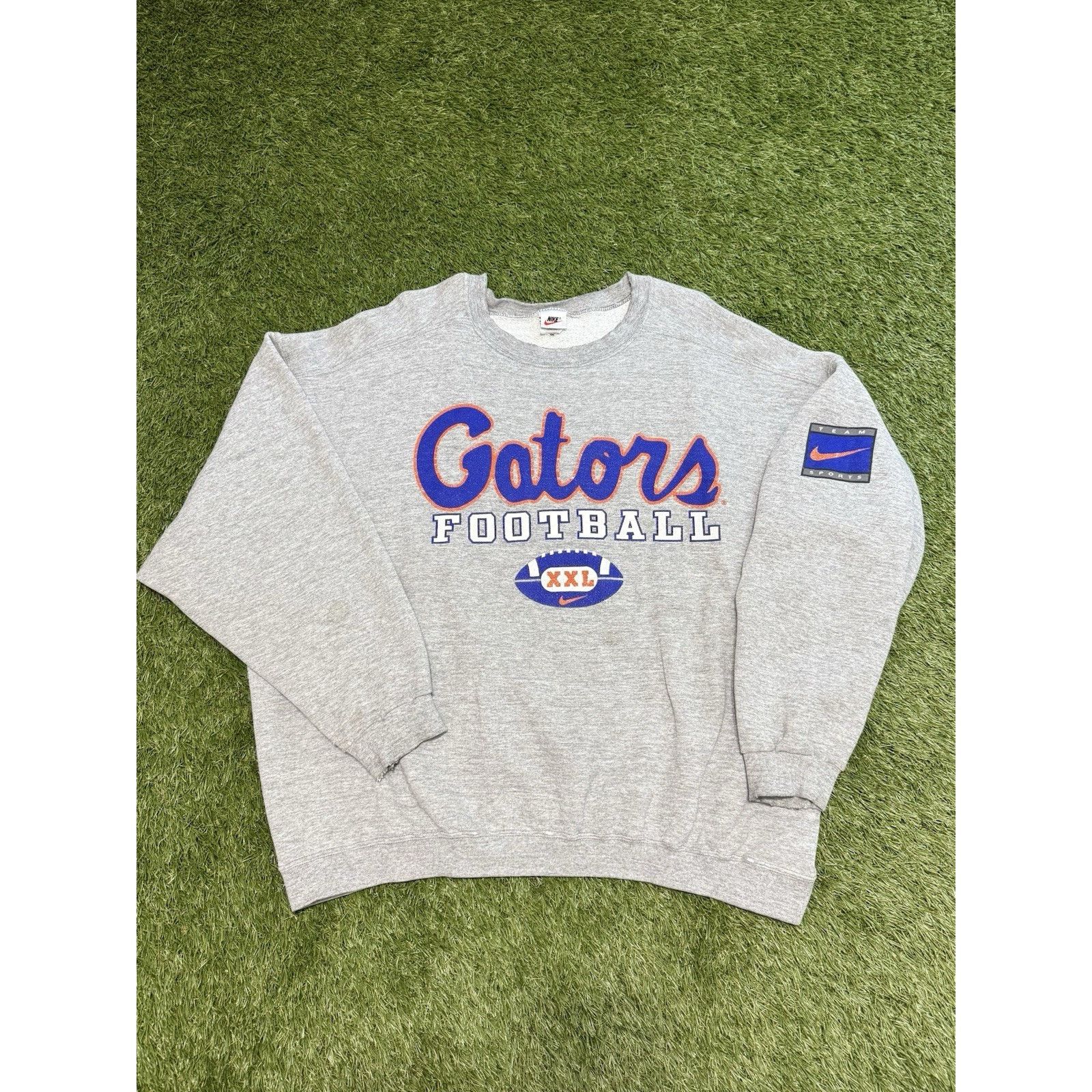 Nike 90s Nike Center Swoosh Florida Gators Football Sweatshirt XL Size US XL / EU 56 / 4 - 1 Thumbnail