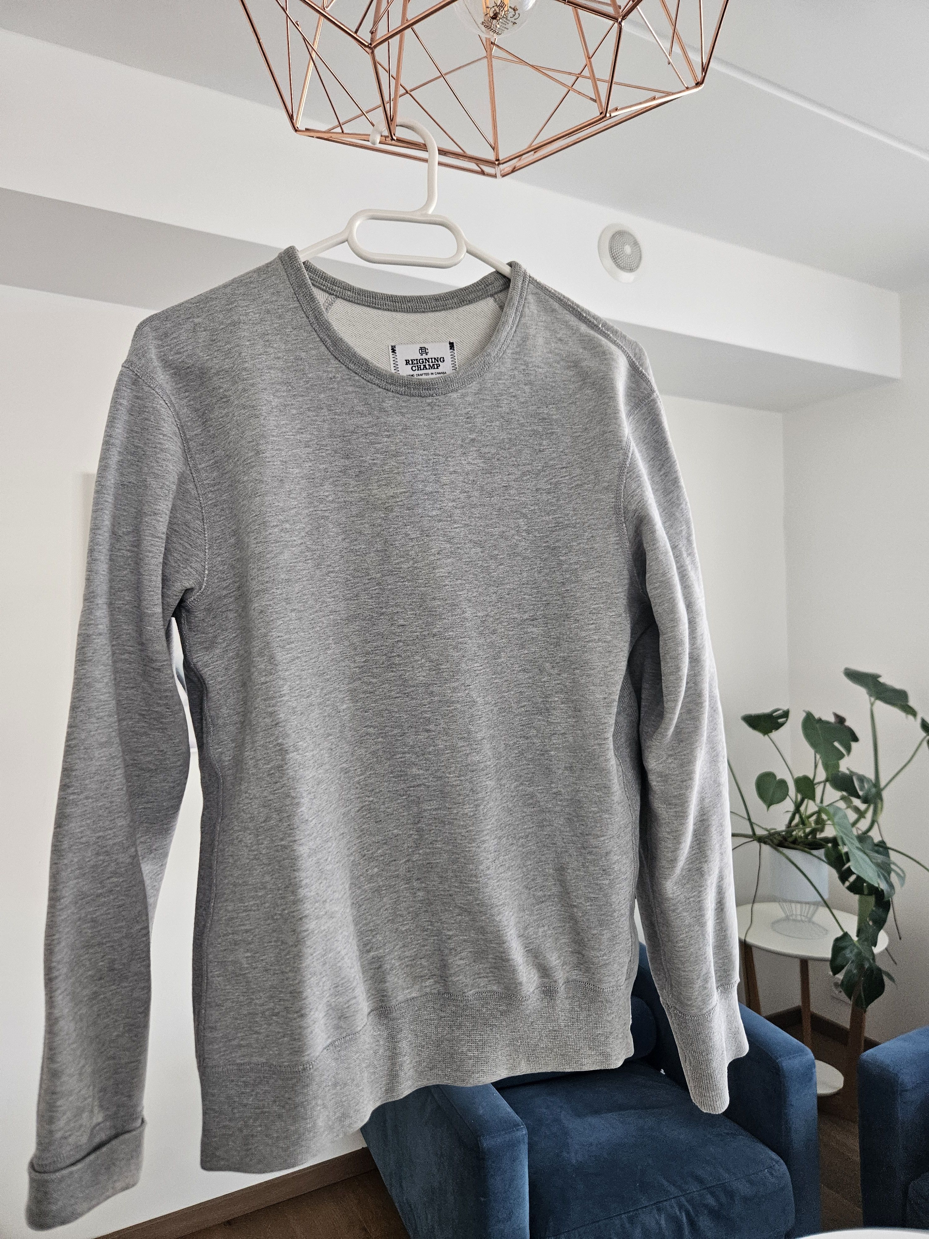 Reigning Champ Midweight terry slim crewneck Size US XS / EU 42 / 0 - 1 Thumbnail