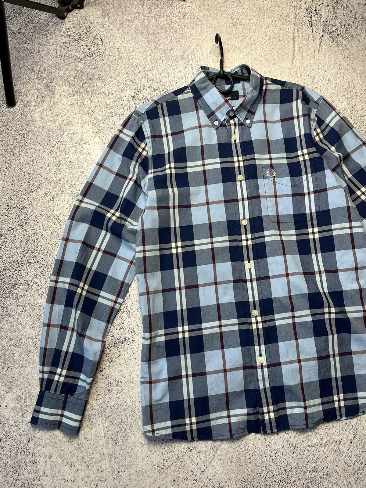Fred Perry Vintage Fred Perry Plaid Shirt Size M Y2K Size US M / EU 48-50 / 2 - 14 Thumbnail