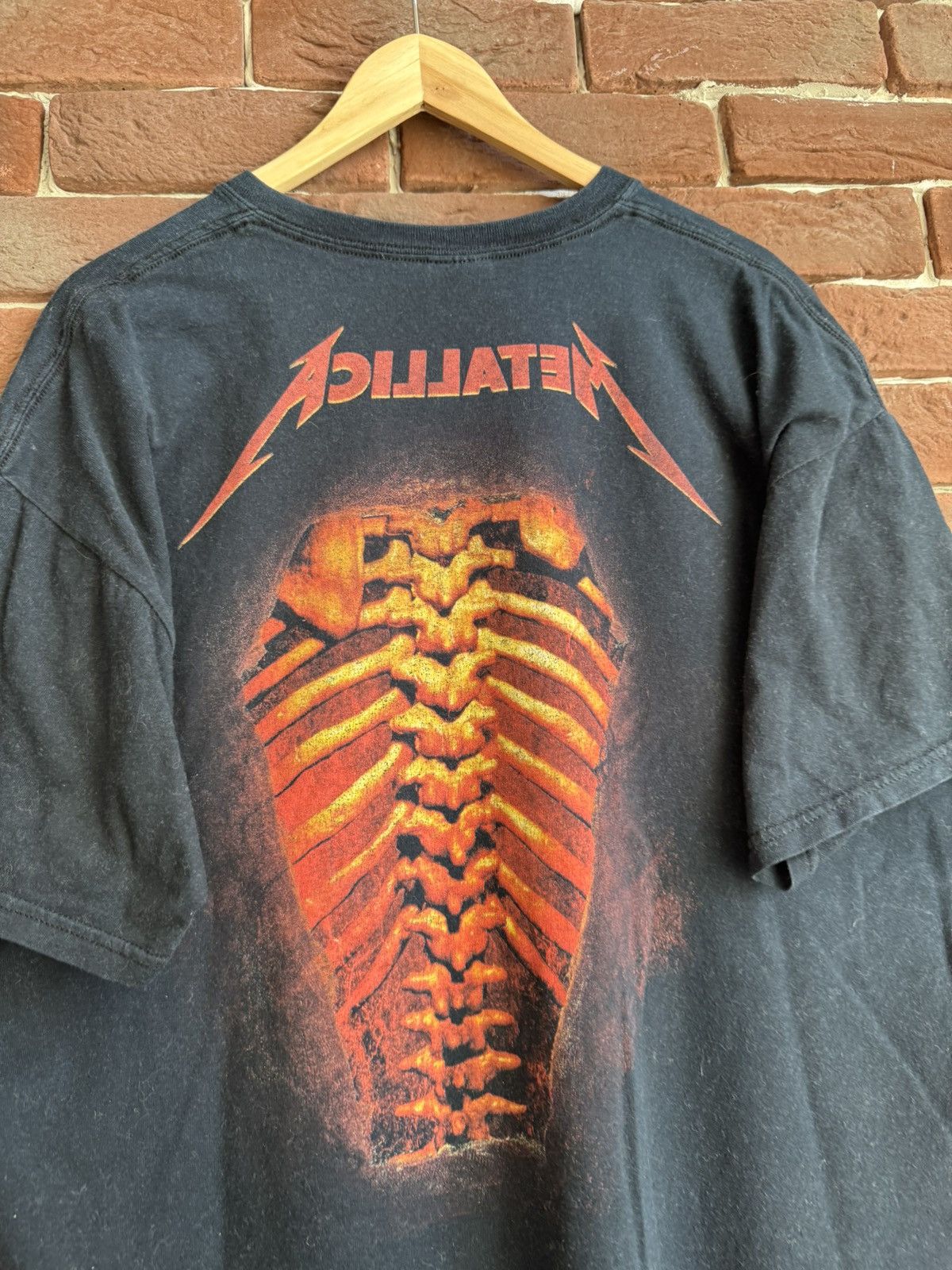 Band Tees METALLICA vintage 00s metal band tee rib skeleton graphic Size US XL / EU 56 / 4 - 4 Thumbnail