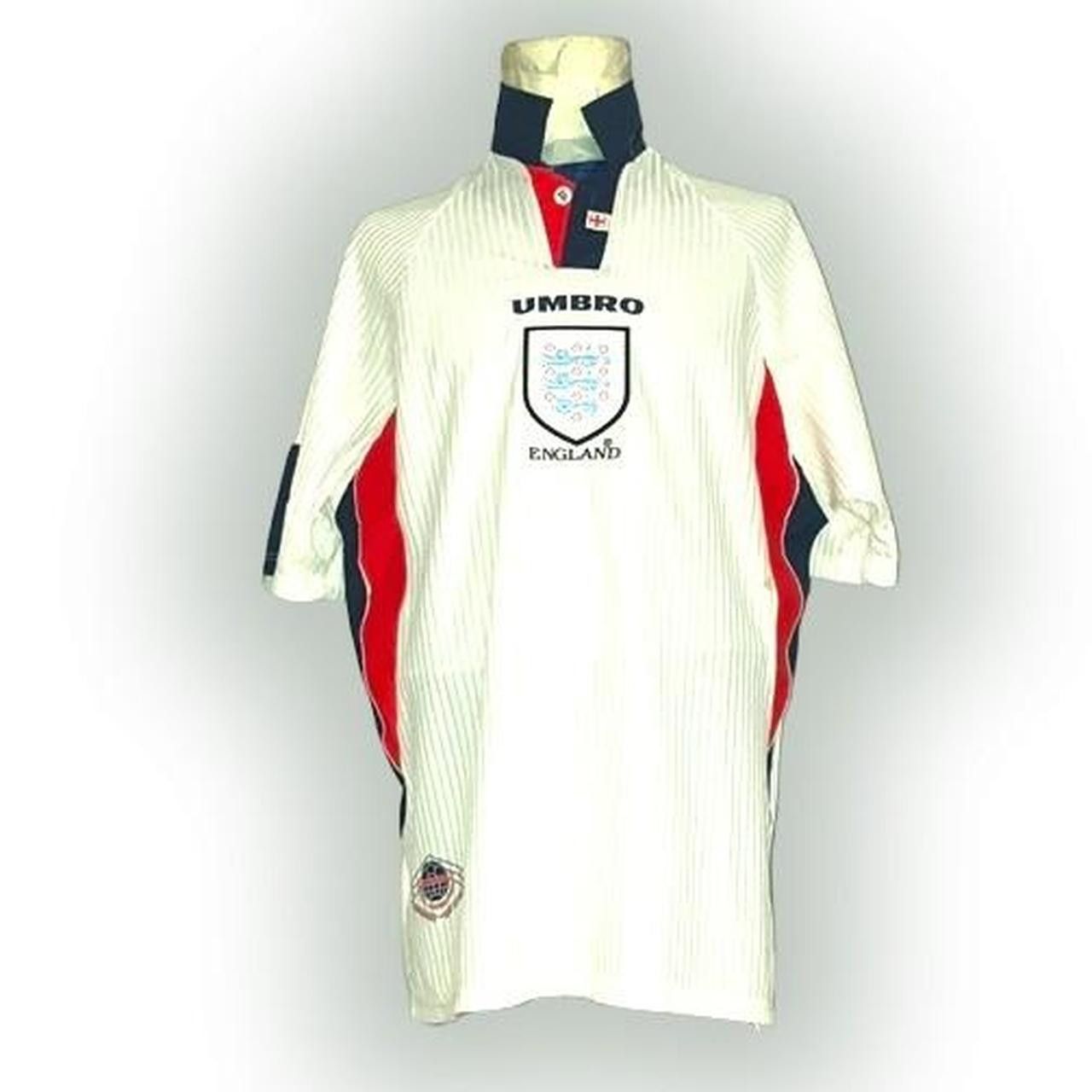 Umbro England 1994 1995 Euro Home Shirt Jersey Size US XL / EU 56 / 4 - 1 Thumbnail