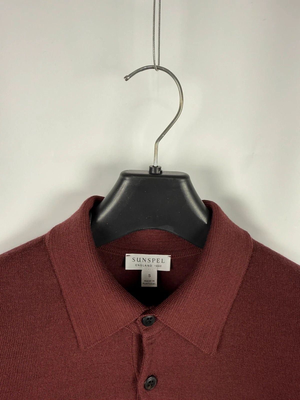 Sunspel Sunspel England 1860 Merino Wool Pullover Collared size S Size US S / EU 44-46 / 1 - 3 Thumbnail