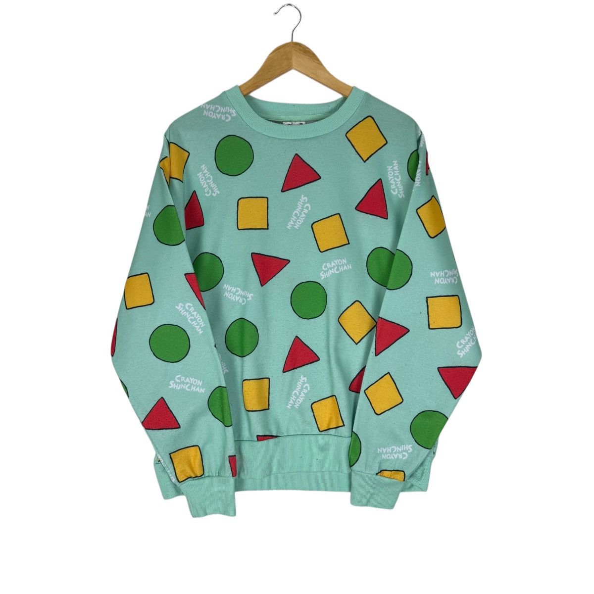 Anime ❄️CRAYON SHIN CHAN SWEATSHIRTS CREWNECK Size L / US 10 / IT 46 - 1 Thumbnail