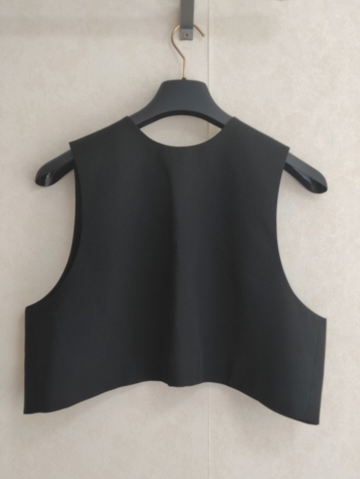 Jil Sander Jil Sander Runway Black Vest Size US M / EU 48-50 / 2 - 1 Thumbnail