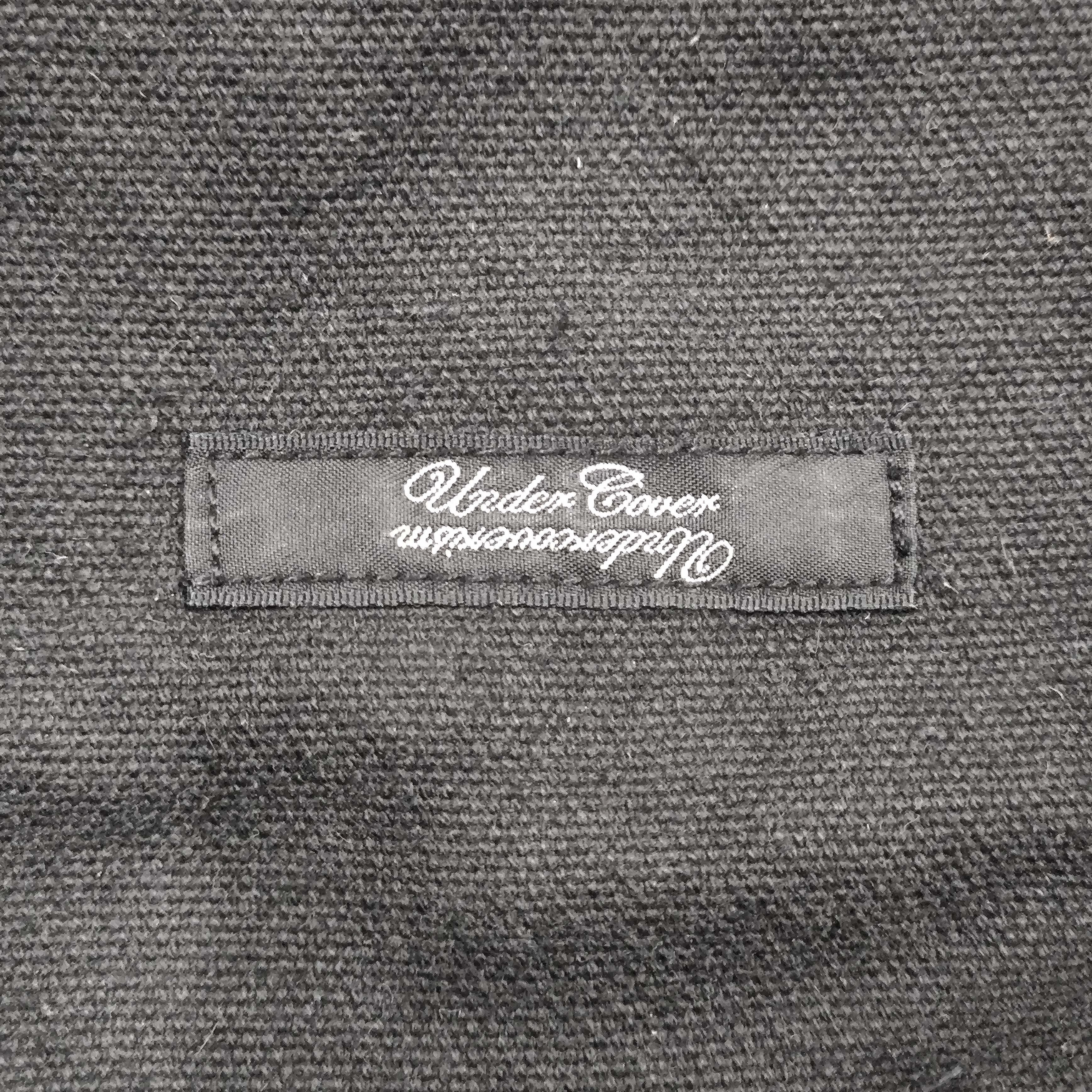 Jun Takahashi × Undercover Undercover Tokyo Black Canvas Bag Size ONE SIZE - 4 Thumbnail