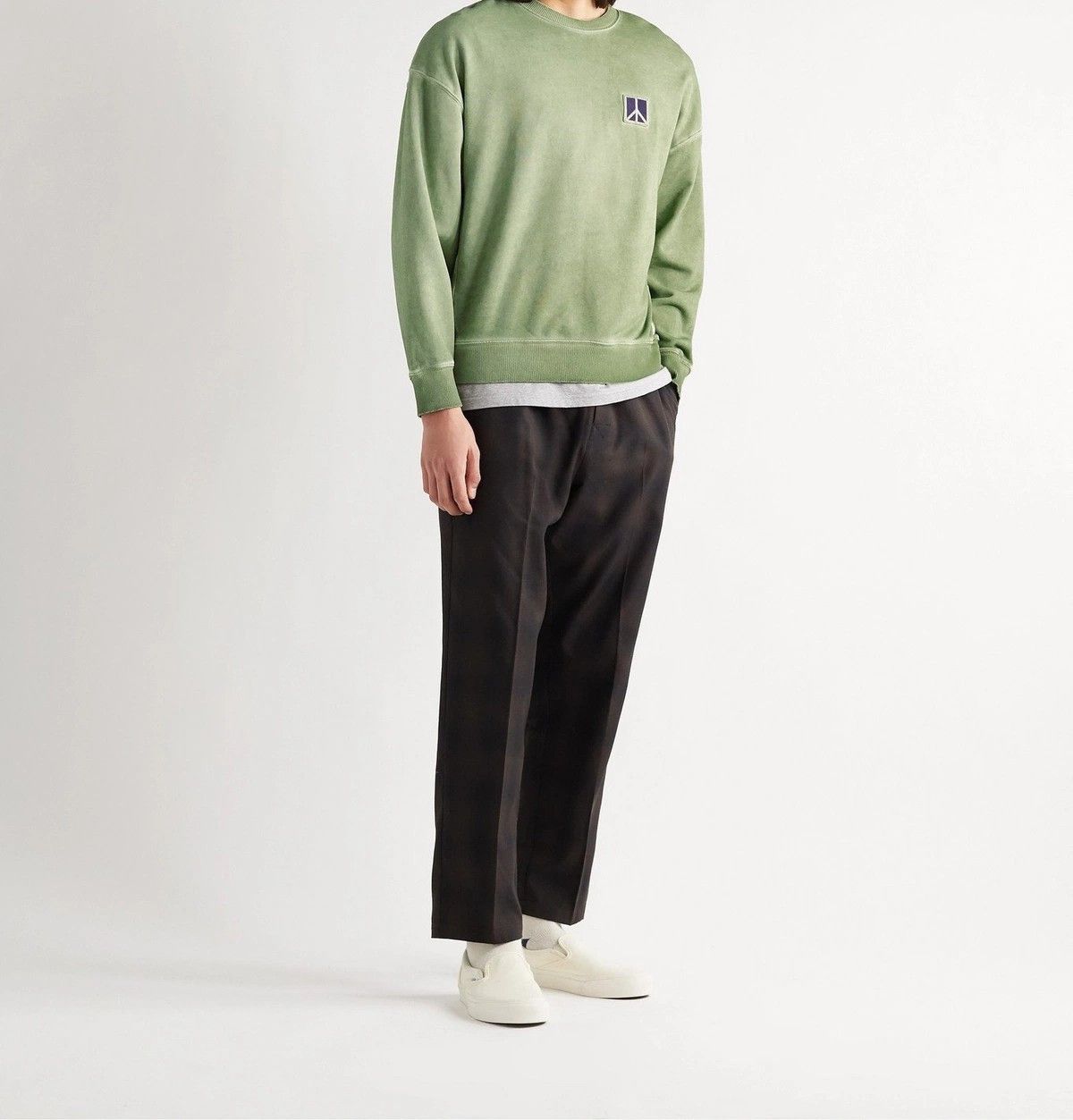 Other Saturdays New York City Embroidered Dyed Large Sweatshirt Size US L / EU 52-54 / 3 - 2 Thumbnail