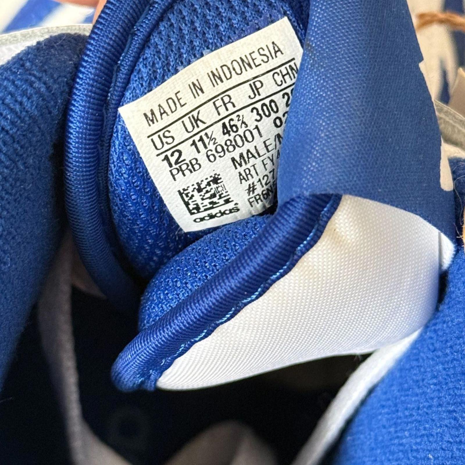 Adidas Adidas Men's Blue Trainer Size US 12 / EU 45 - 4 Thumbnail