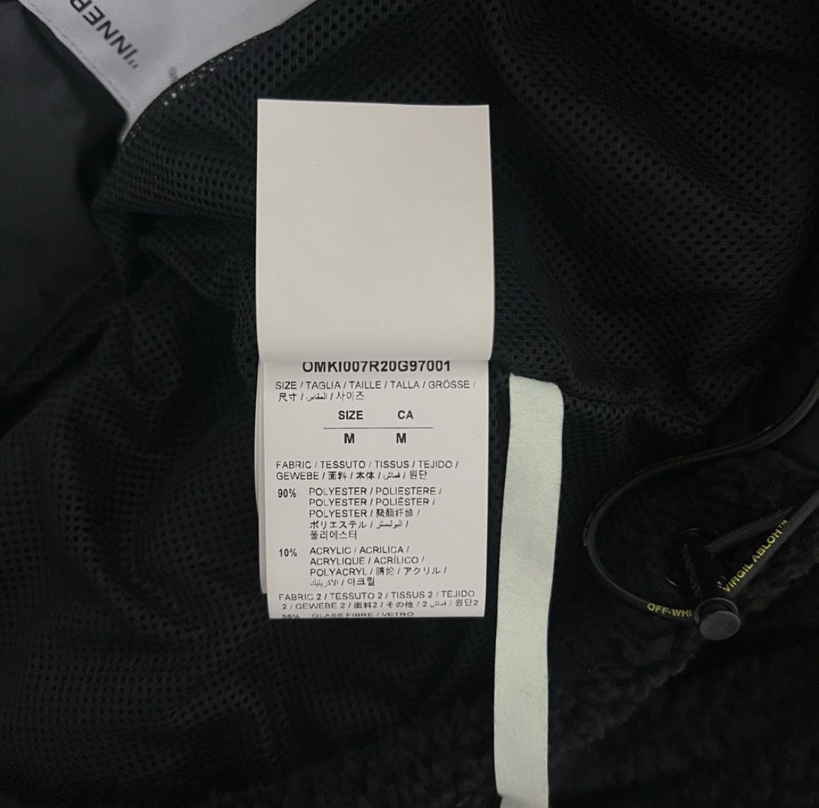 Off-White Off-White by Virgil Abloh Equipment Fleece Jacket Size US M / EU 48-50 / 2 - 8 Thumbnail