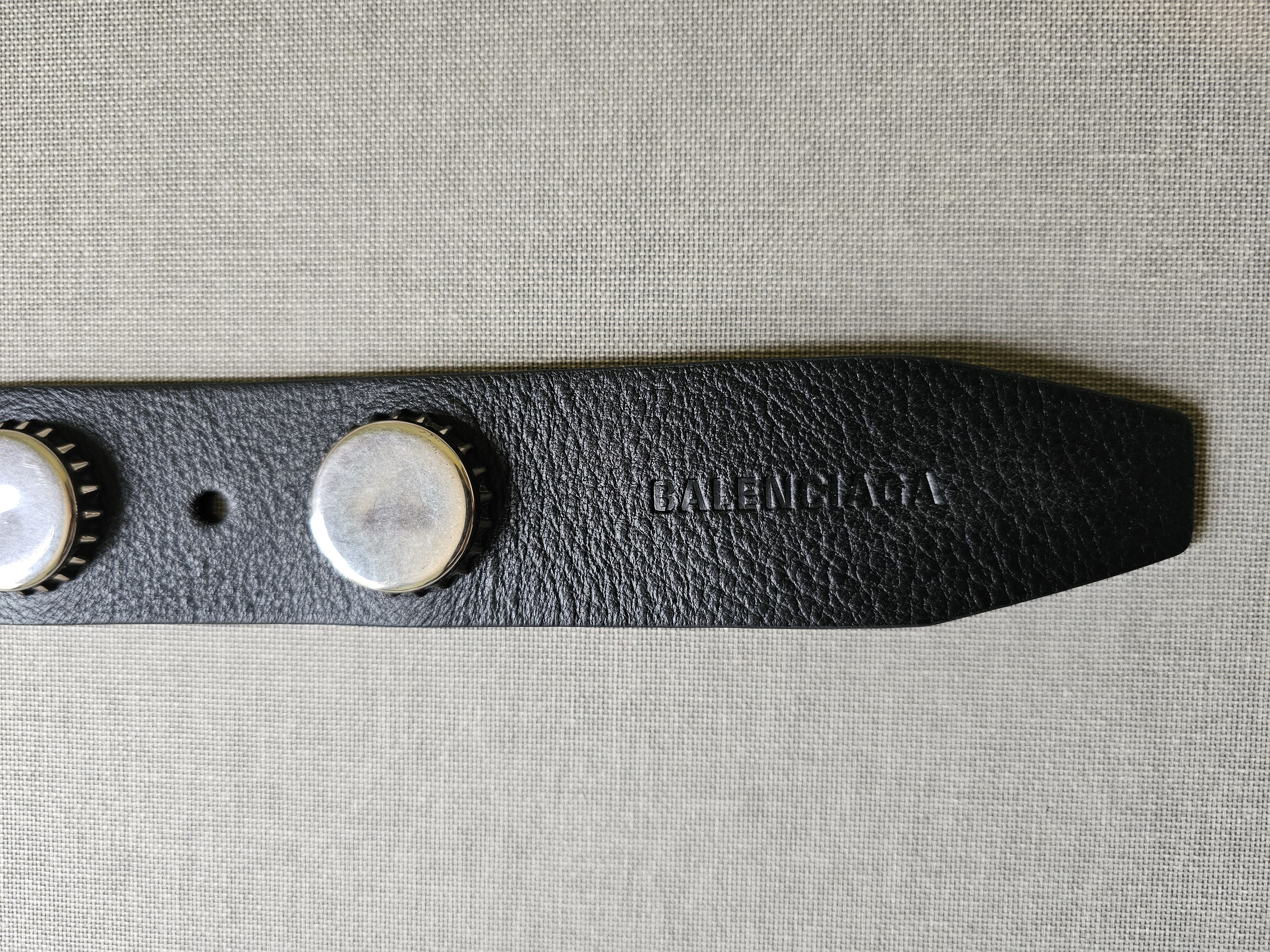 Balenciaga Balenciaga Bottle Caps Belt in Black size 90 Size 32 - 10 Thumbnail