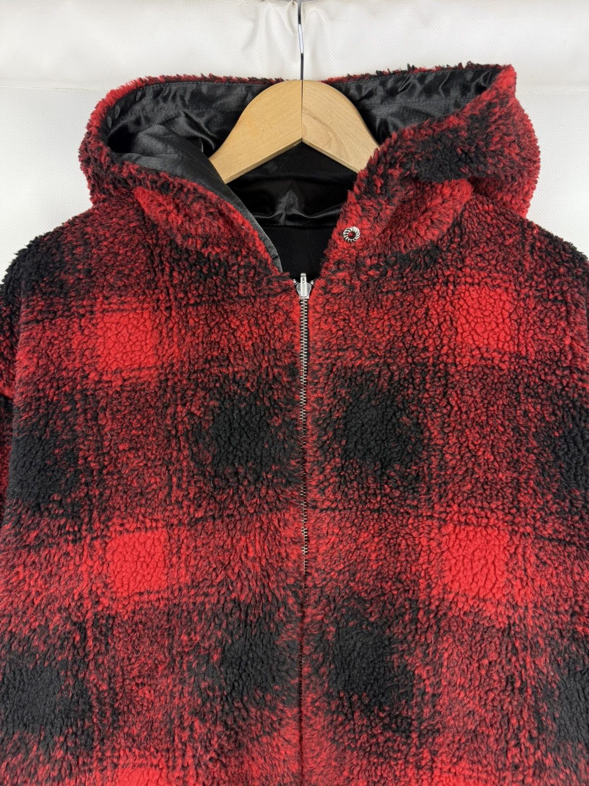 The Kooples The Kooples Ladies Reversible Fleece Bomber Jacket Size 1 Size S / US 4 / IT 40 - 6 Thumbnail