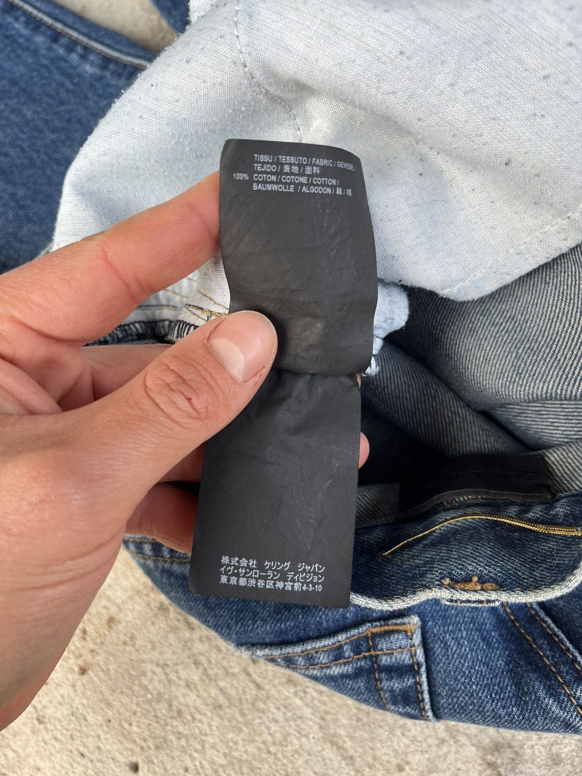 Hedi Slimane × Saint Laurent Paris AW16 Saint Laurent Paris by Hedi Slimane D18 Jeans Denim Size 27" / US 4 / IT 40 - 6 Thumbnail