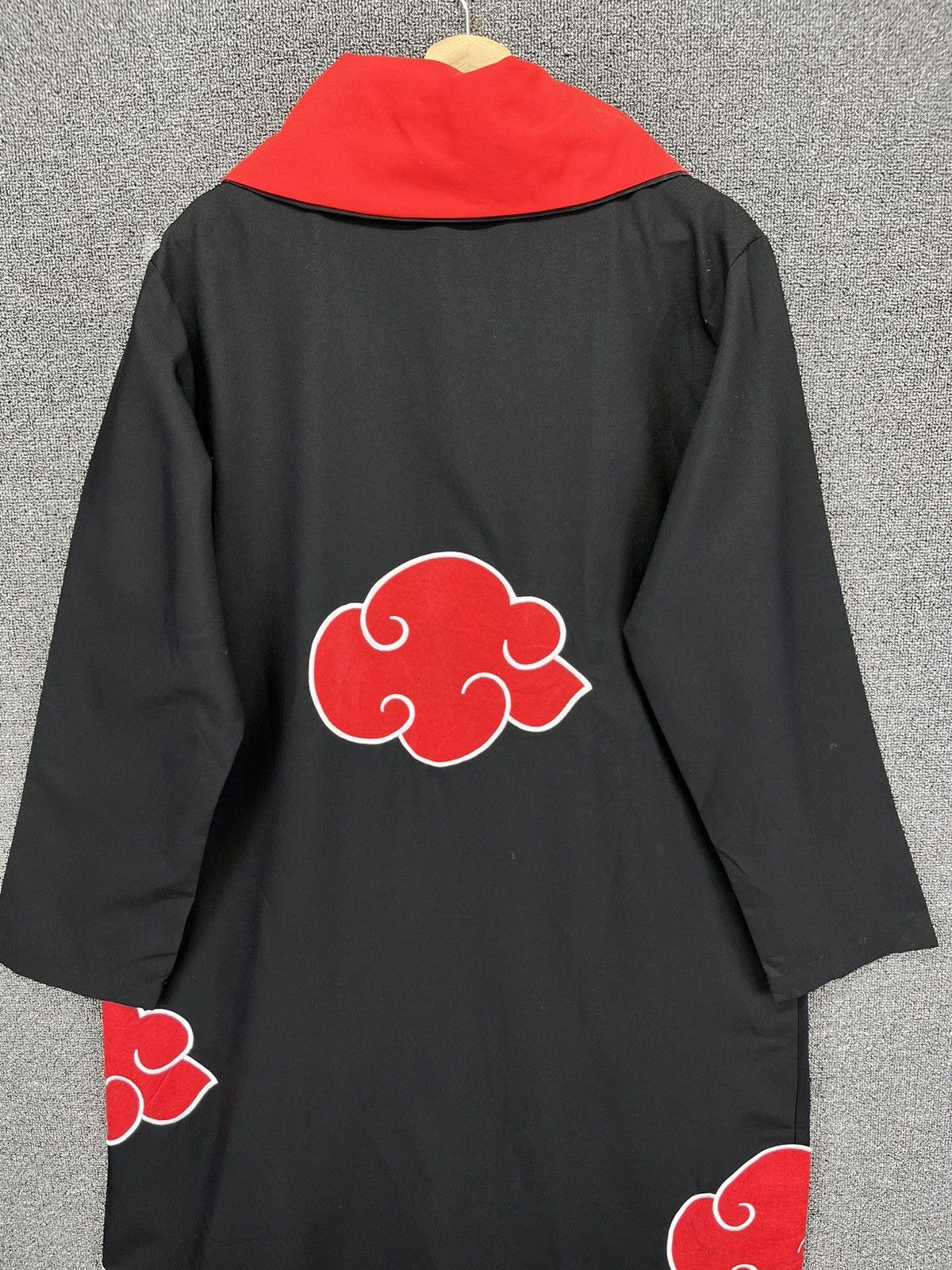 Anime Naruto Akatsuki Japanese Anime Cosplay Long Jacket Size US M / EU 48-50 / 2 - 10 Thumbnail